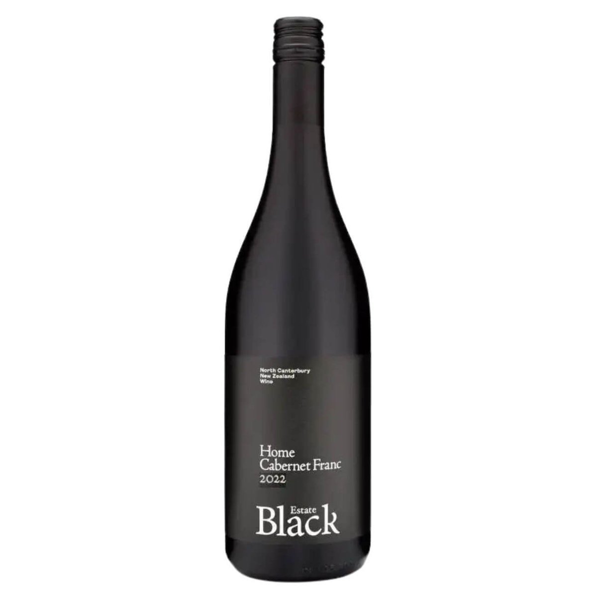 Black Estate Cabernet Franc 2022 (12 Bottles) North Canterbury, NZ — wine from Australia