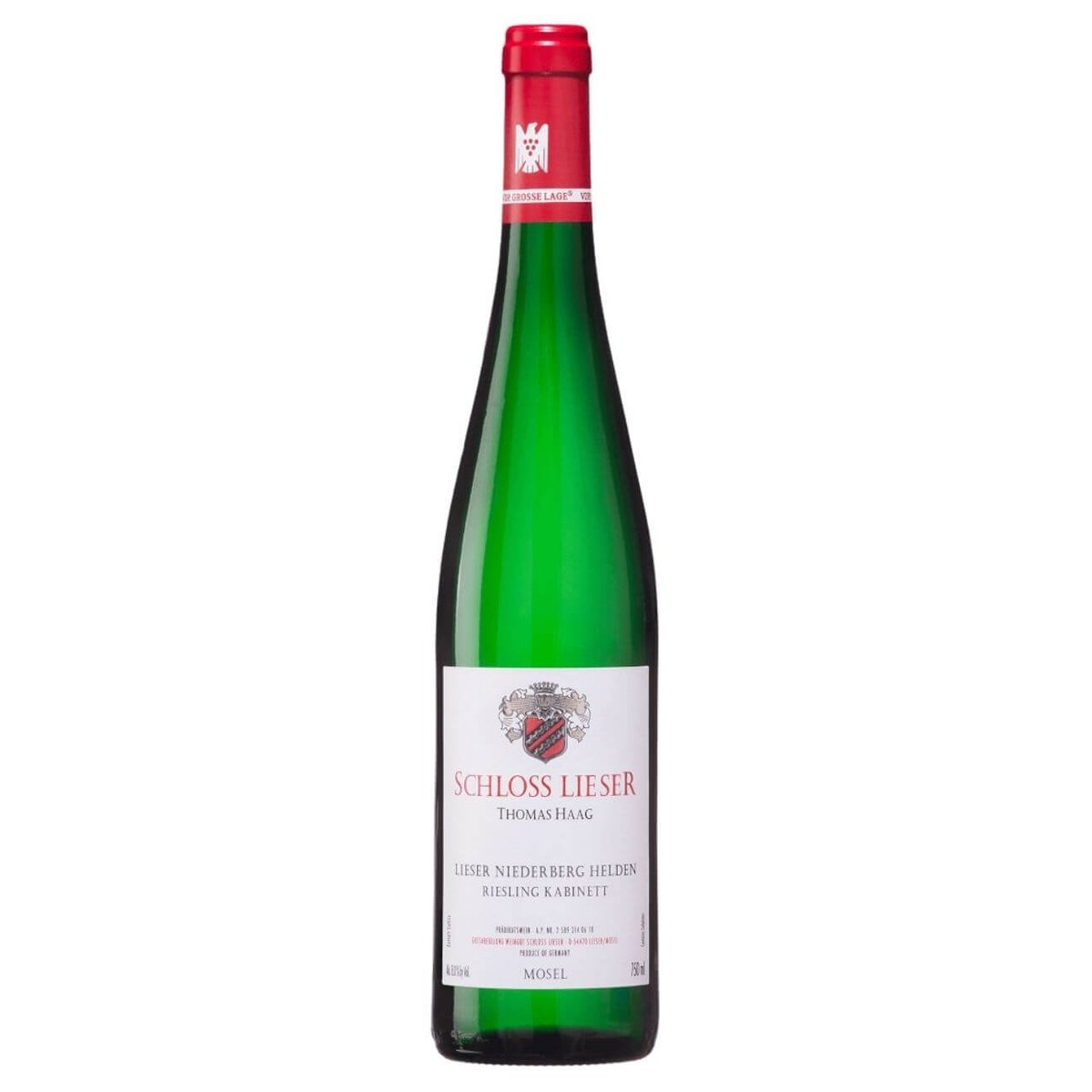 Schloss Lieser Neiderberg Helden Riesling Kabinett 2023 (12 Bottles) Mosel, Germany — wine from Australia