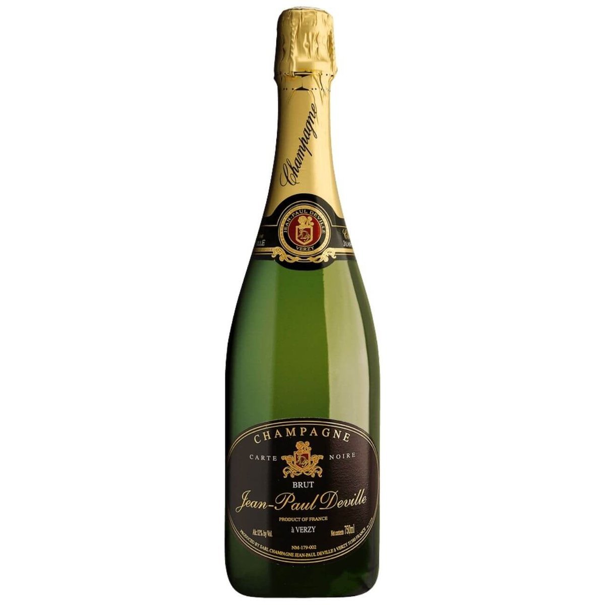 Jean-Paul Deville Carte Noire Grand Cru Brut NV (6 Bottles) Champagne, France — wine from Australia