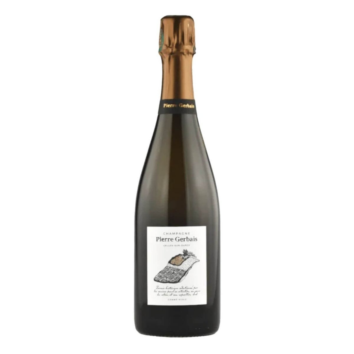 Pierre Gerbais Champs Viole Lieu Dit Blanc de Blanc Extra Brut NV (6 Bottles) Champagne, France — wine from Australia