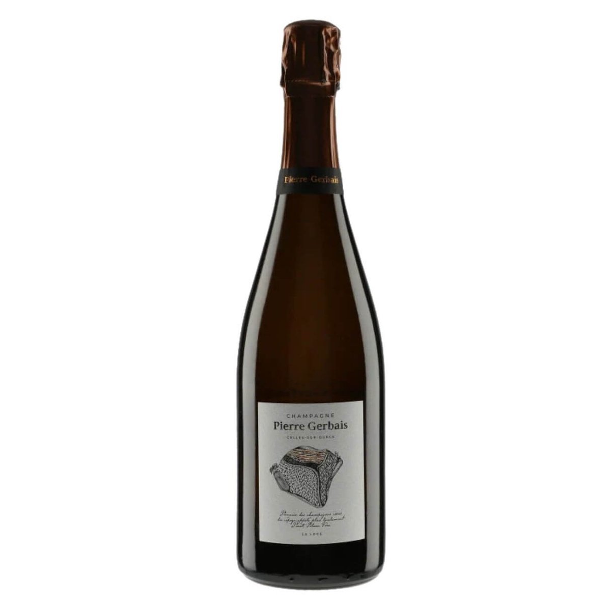 Pierre Gerbais La Loge Lieu Dit Blanc de Blanc Extra Brut NV (6 Bottles) Champagne, France — wine from Australia