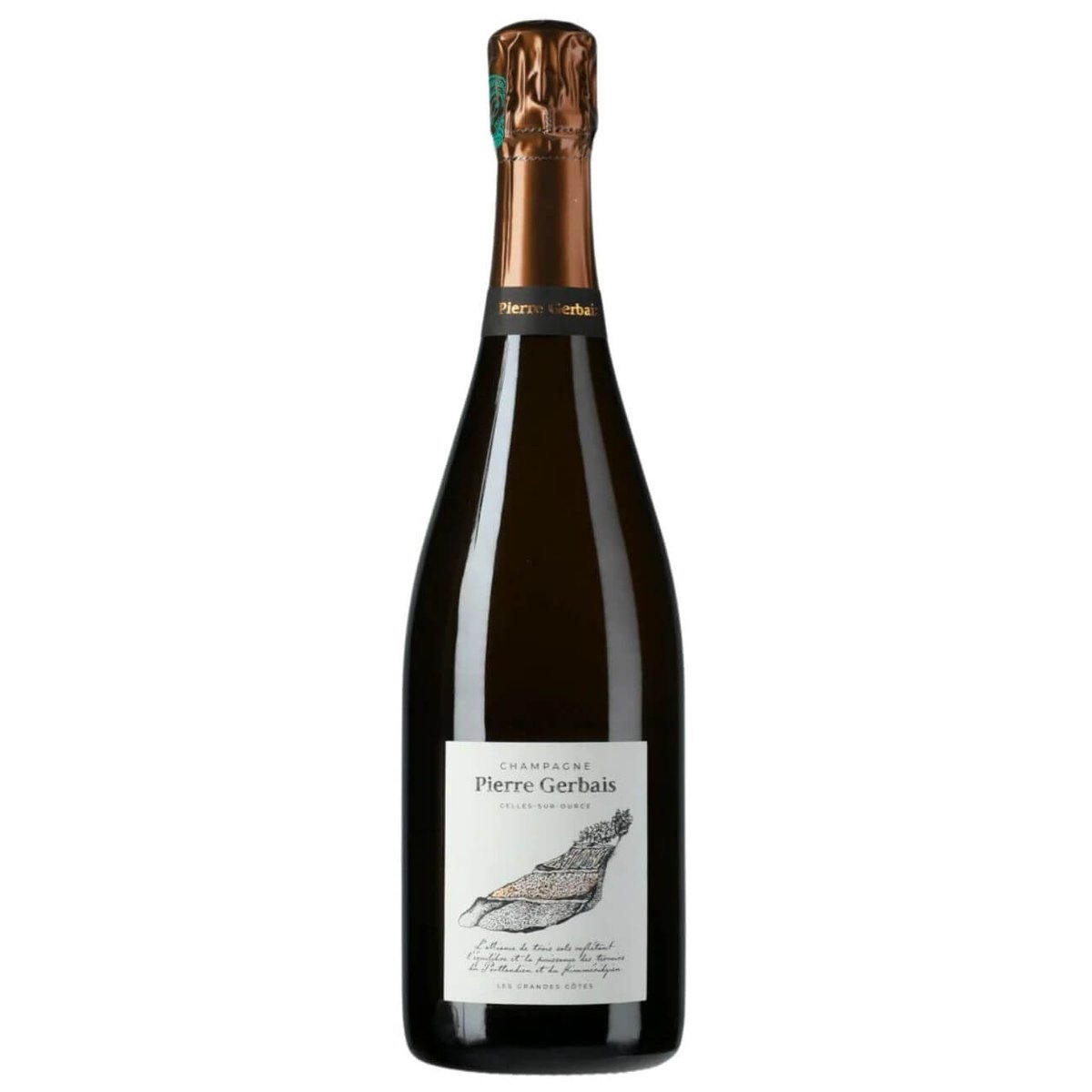 Pierre Gerbais Les Grandes Côtes Lieu Dit Blanc de Noir Extra Brut NV (6 Bottles) Champagne, France — wine from Australia