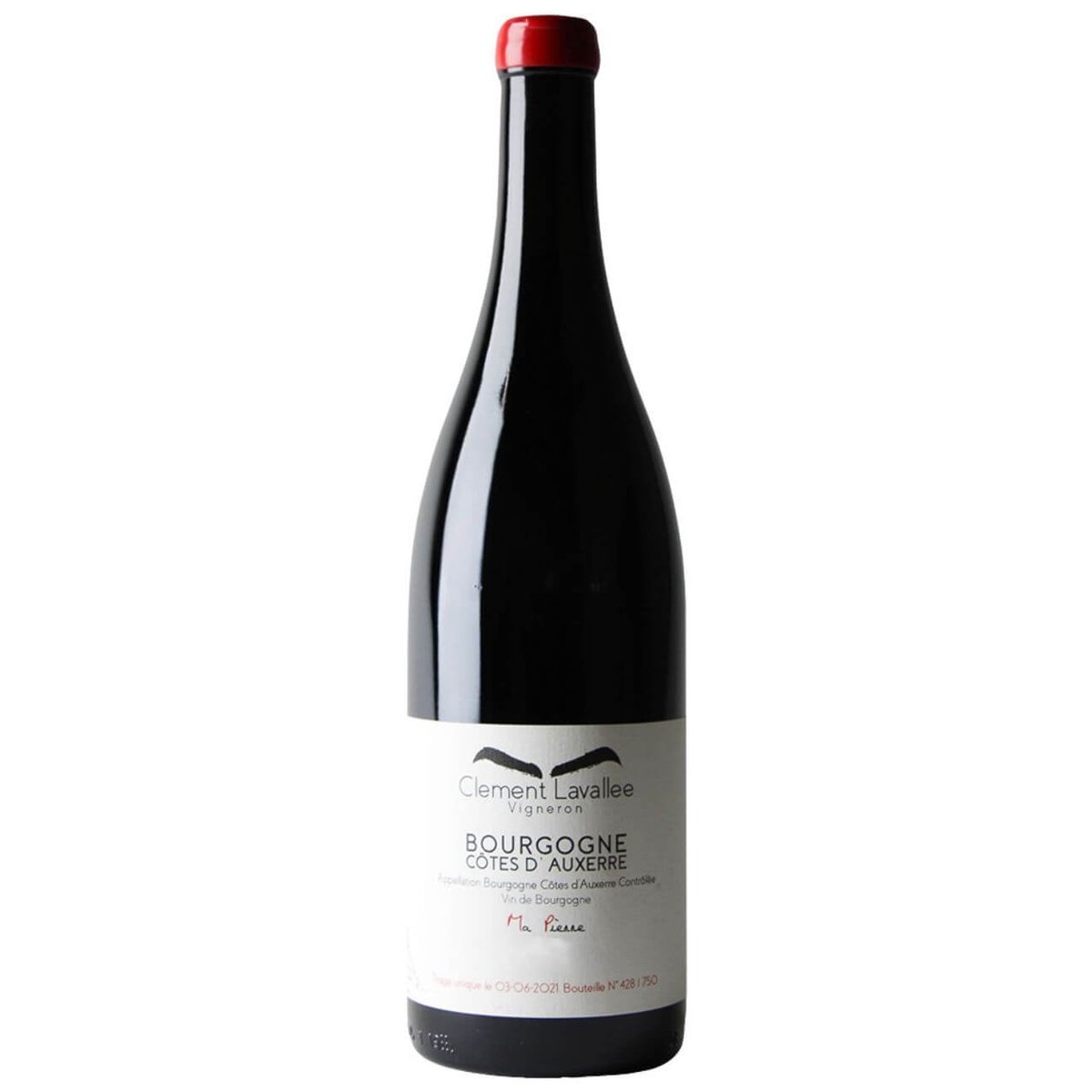 Clément Lavallée Bourgogne Côtes d’Auxerre Rouge Ma Pierre 2021 (6 Bottles) Burgundy, France — wine from Australia