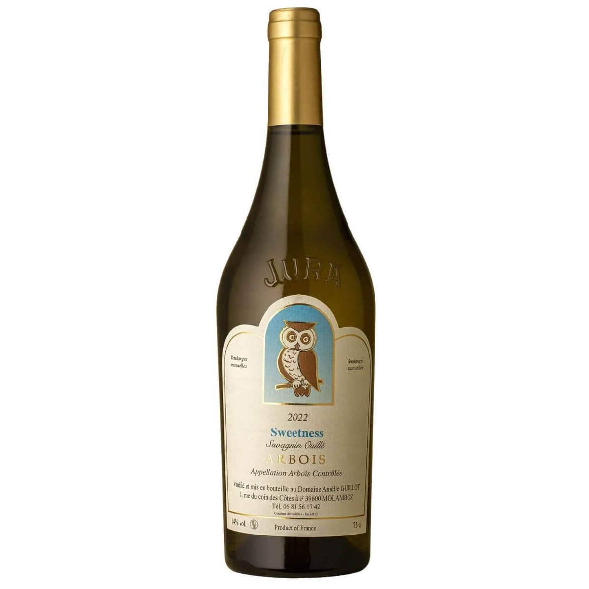 Amélie Guillot Arbois Savagnin Ouillé Cuvée Sweetness 2022 (6 Bottles) Jura, France — wine from Australia