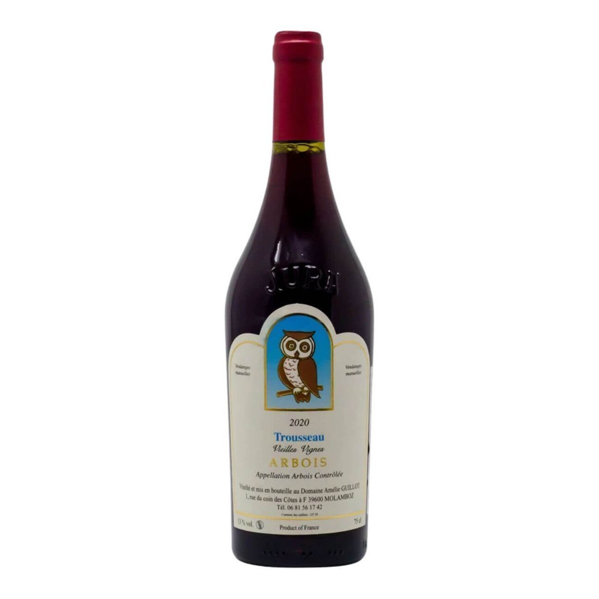 Amélie Guillot Arbois Trousseau Vieilles Vignes 2023 (6 Bottles) Jura, France — wine from Australia