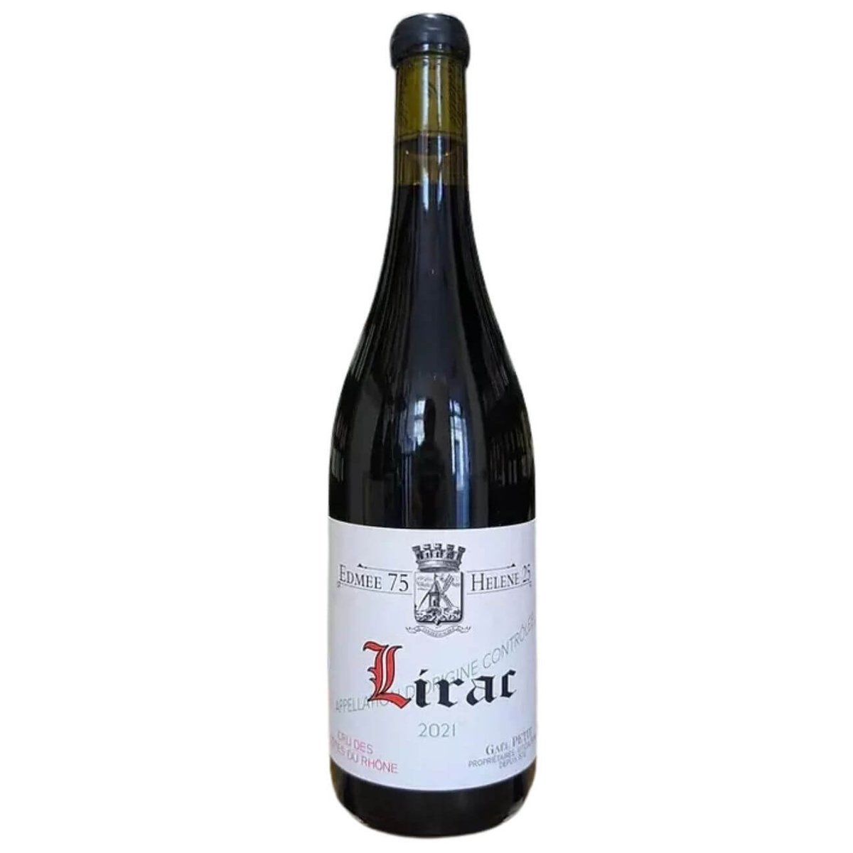 Domaine Moulin La Viguerie Lirac Edmée 75-Hélène 25 2021 (12 Bottles) Rhône Valley, France — wine from Australia