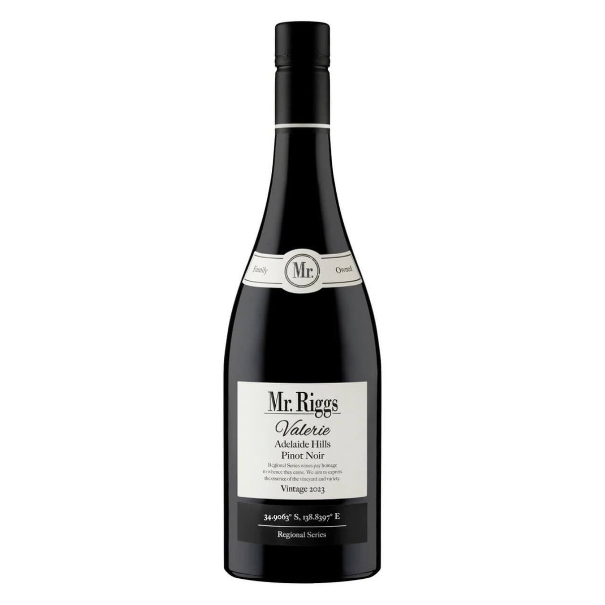 Mr. Riggs Valerie Pinot Noir 2024 (6 Bottles) Adelaide Hills, SA — wine from Australia