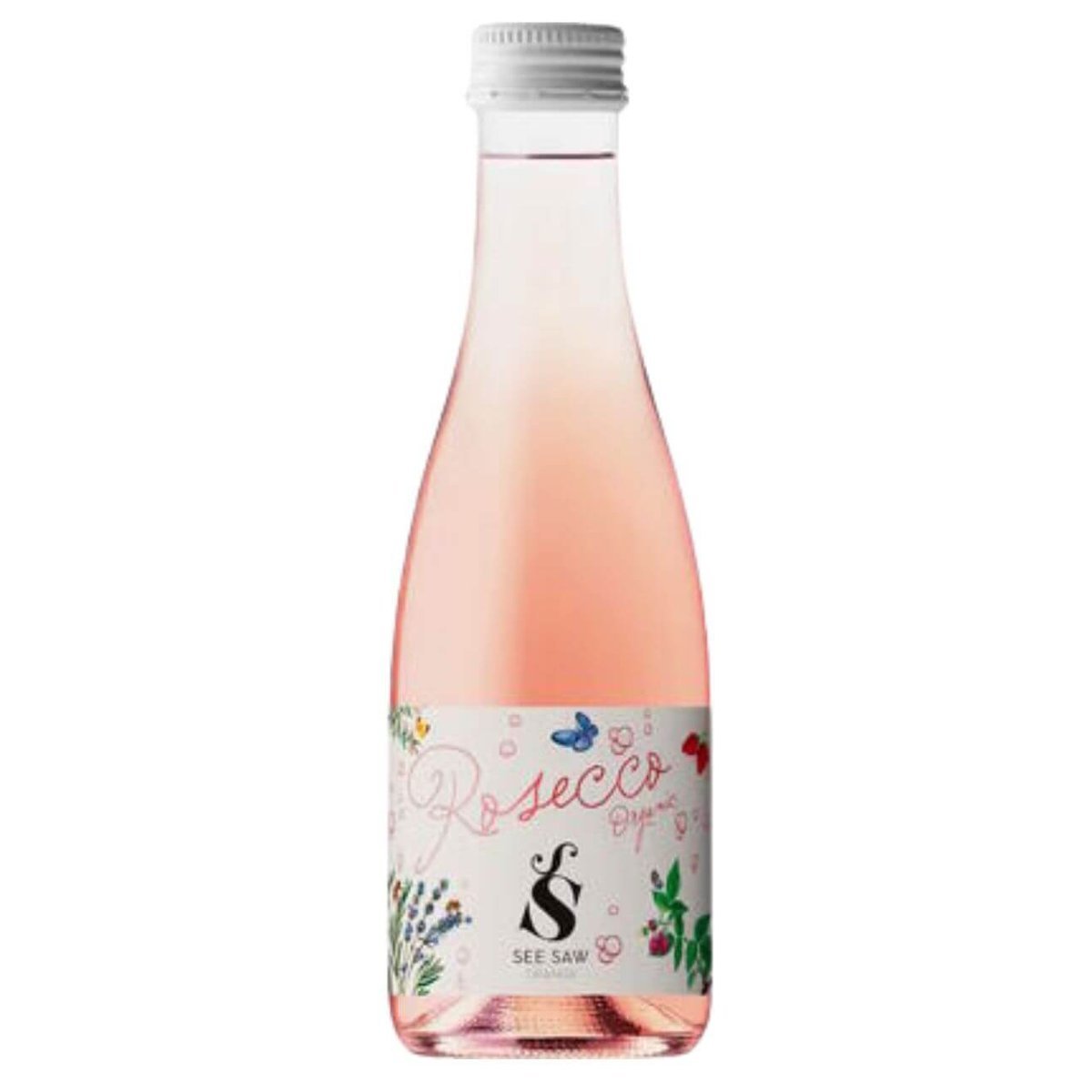 See Saw Organic Rosecco Piccolo 200ml 2024 (24 Bottles) Orange, NSW — wine from Australia