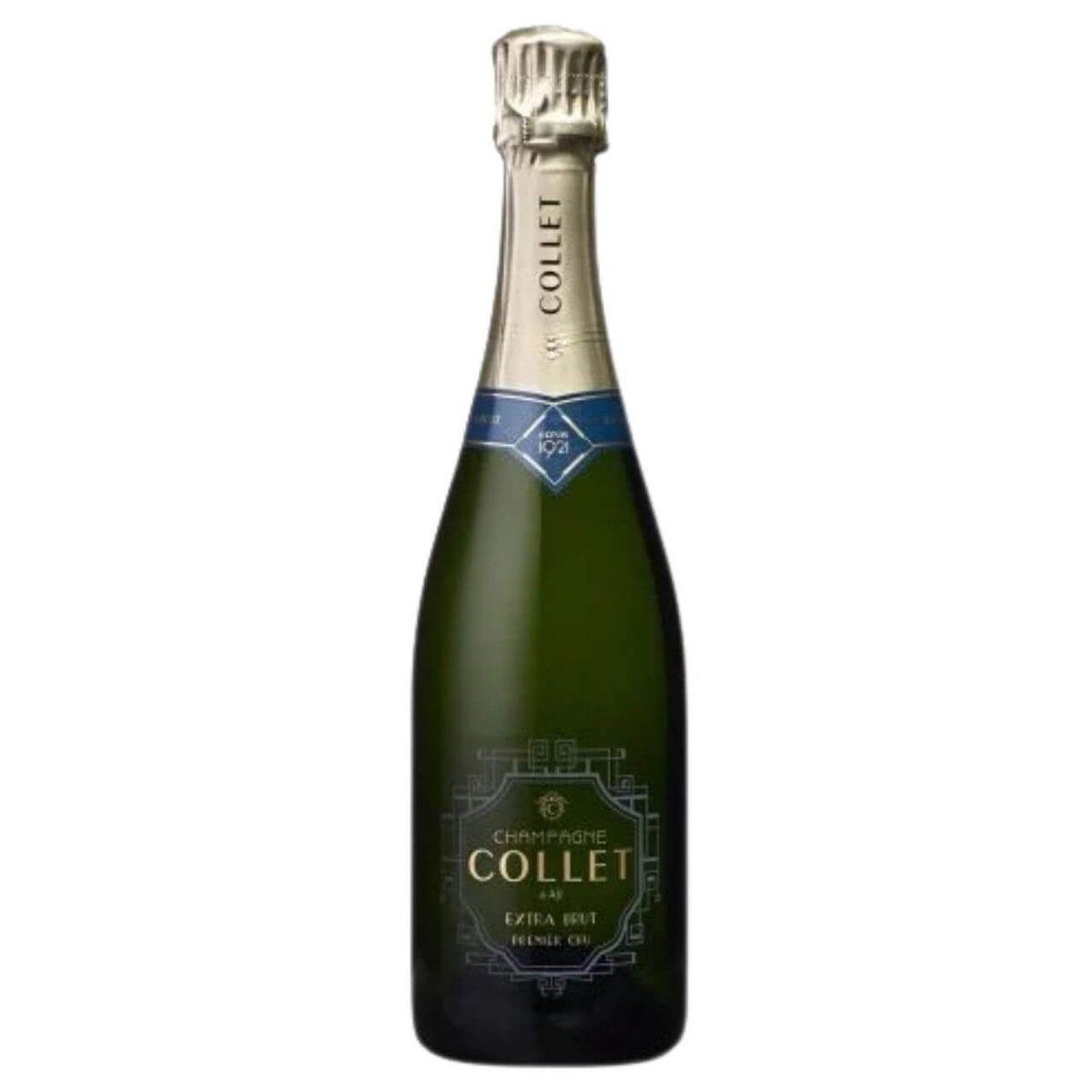 Champagne Collet Art Deco Extra Brut 1er Cru NV (6 Bottles) Aÿ-Champagne, France — wine from Australia