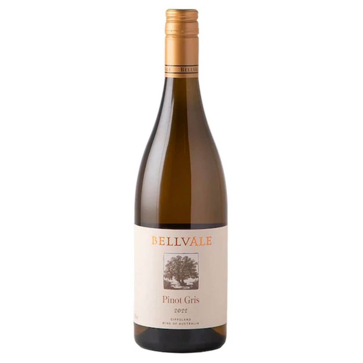Bellvale Wine Pinot Gris 2023 (6 Bottles) Gippsland, VIC — wine from Australia