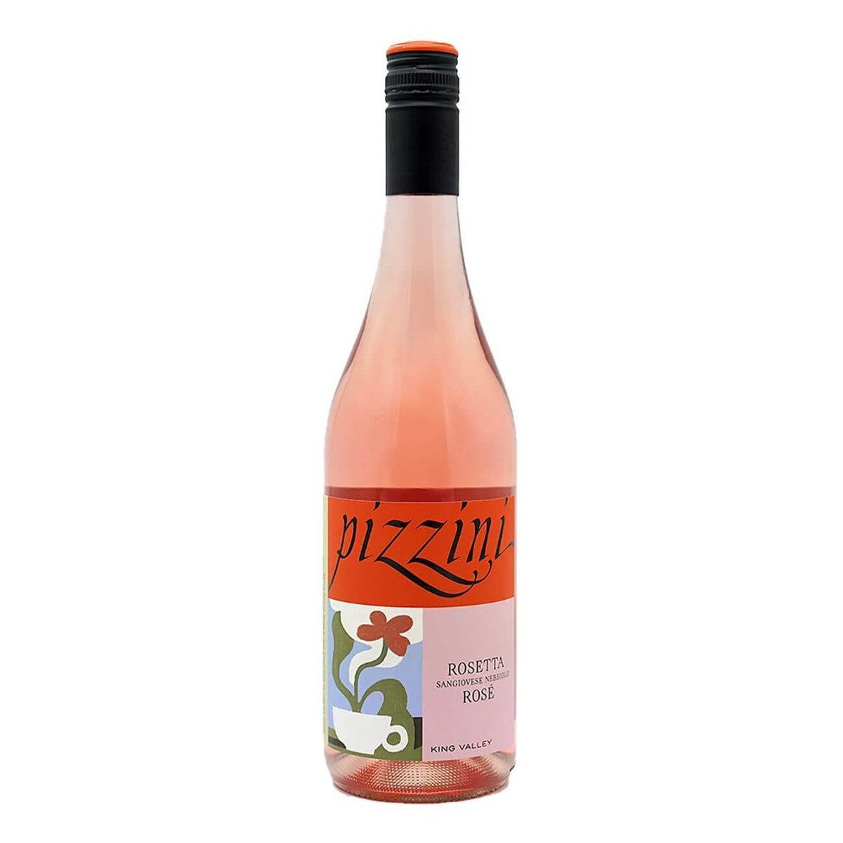 Pizzini Rosetta Sangiovese Rosé 2024 (12 Bottles) King Valley, VIC — wine from Australia