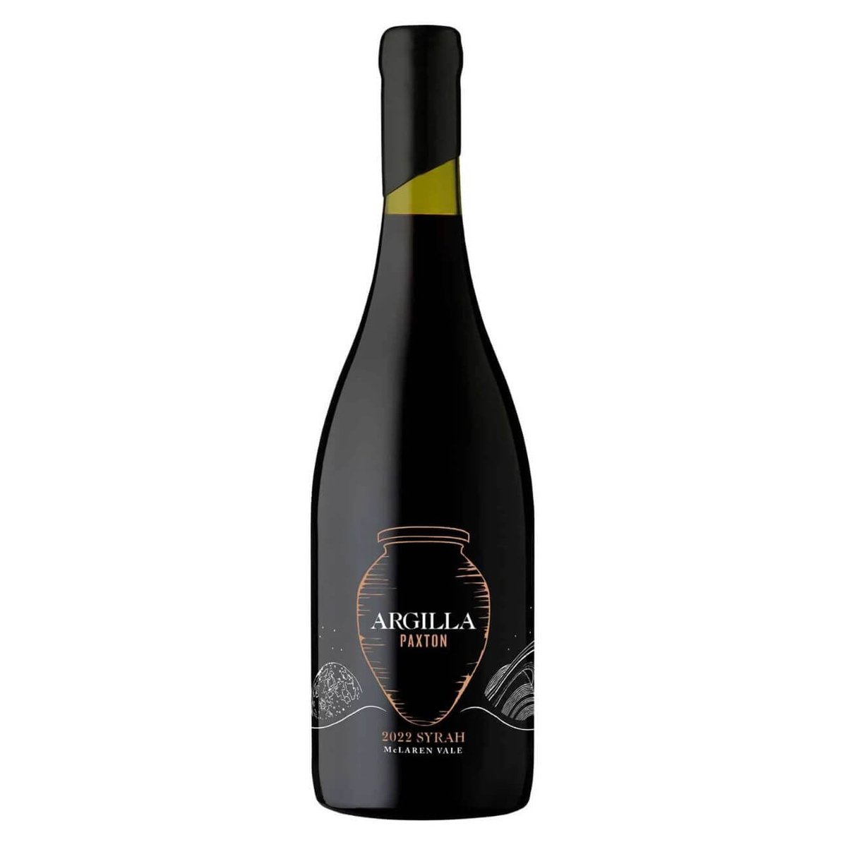 Paxton Wines Argilla Amphora Syrah 2022 (6 Bottles) McLaren Vale, SA — wine from Australia