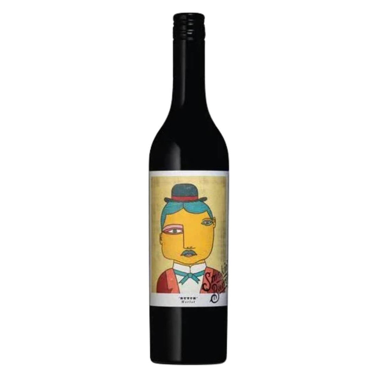 Smokin' Barrels Merlot 2023 (12 Bottles) Barossa Valley, SA — wine from Australia