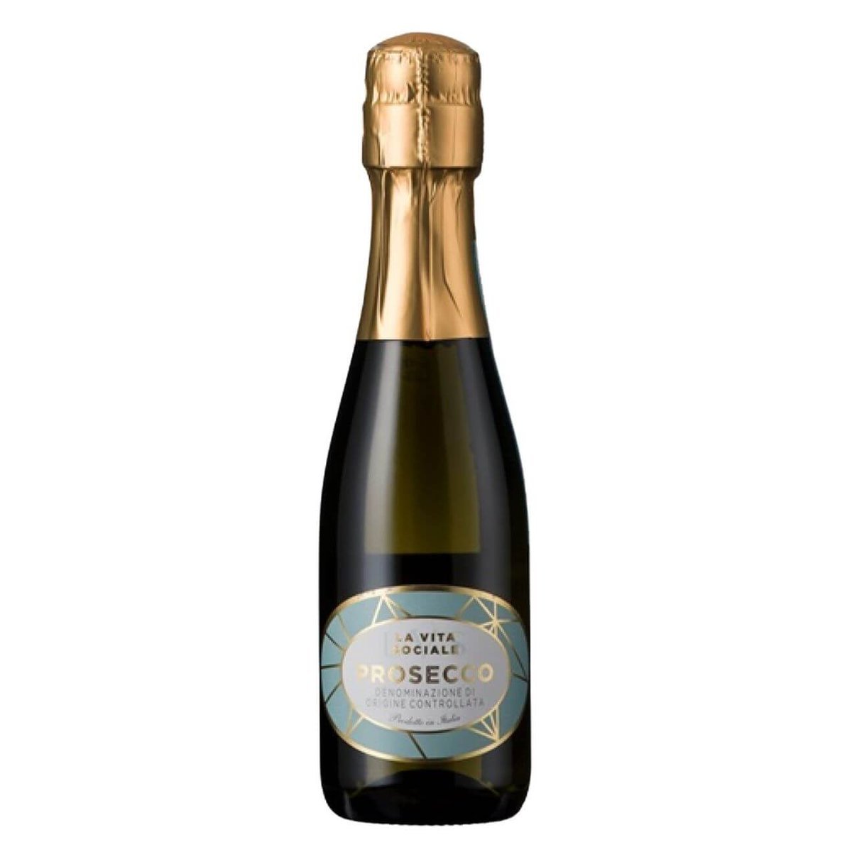 La Vita Sociale Prosecco Piccolo 200ml NV (24 Bottles) Veneto, Italy — wine from Australia