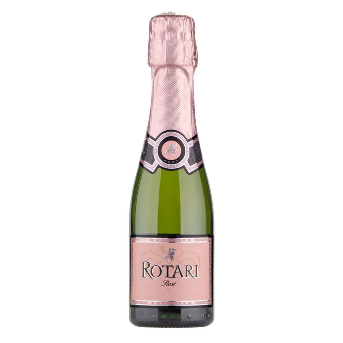 Rotari Brut Rosé Italian Sparkling Piccolo 2021 (24 Bottles) Trentino Alto Adige, Italy — wine from Australia