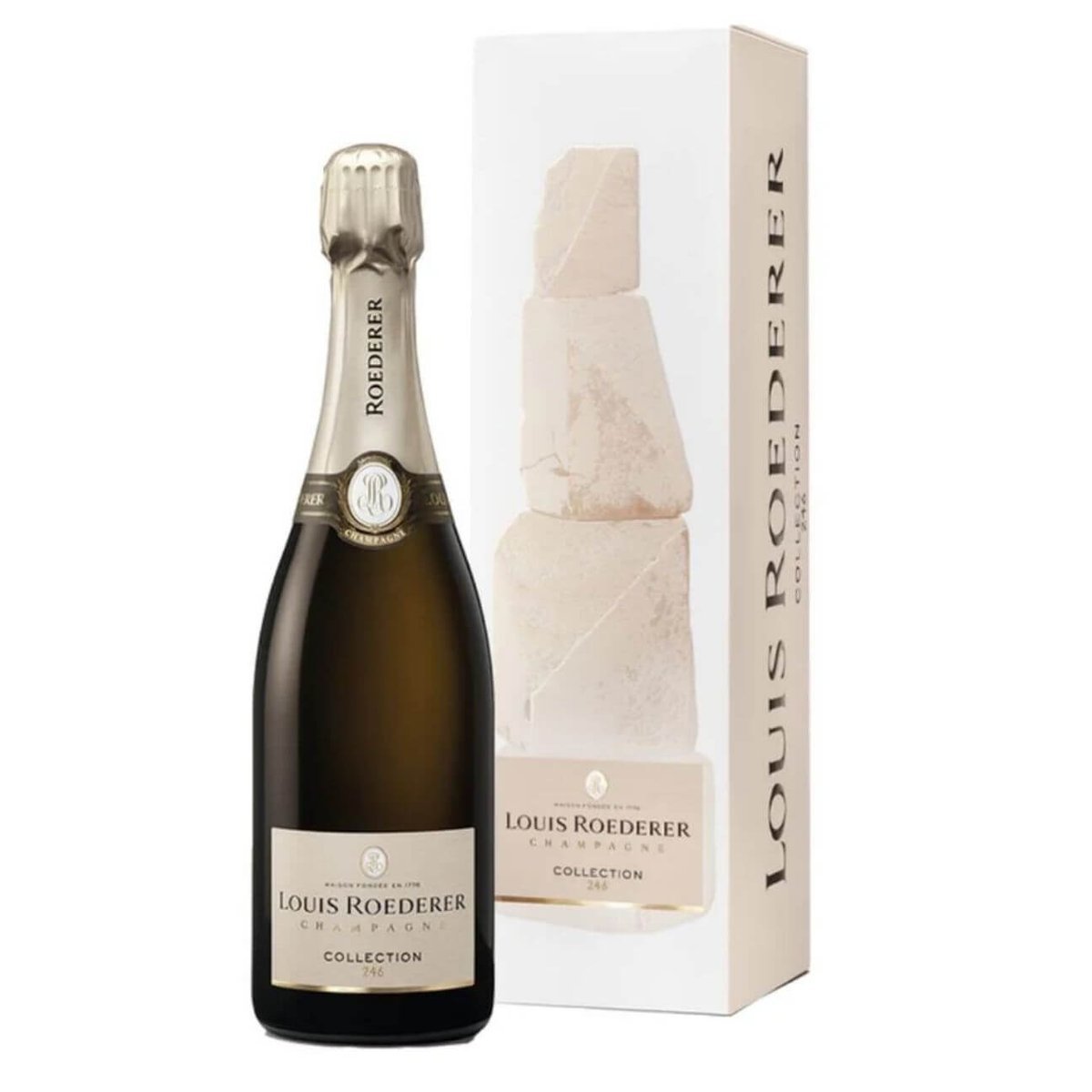 Roederer Collection 246 Graphic Gift Box NV (6 Bottles) Champagne, France — wine from Australia