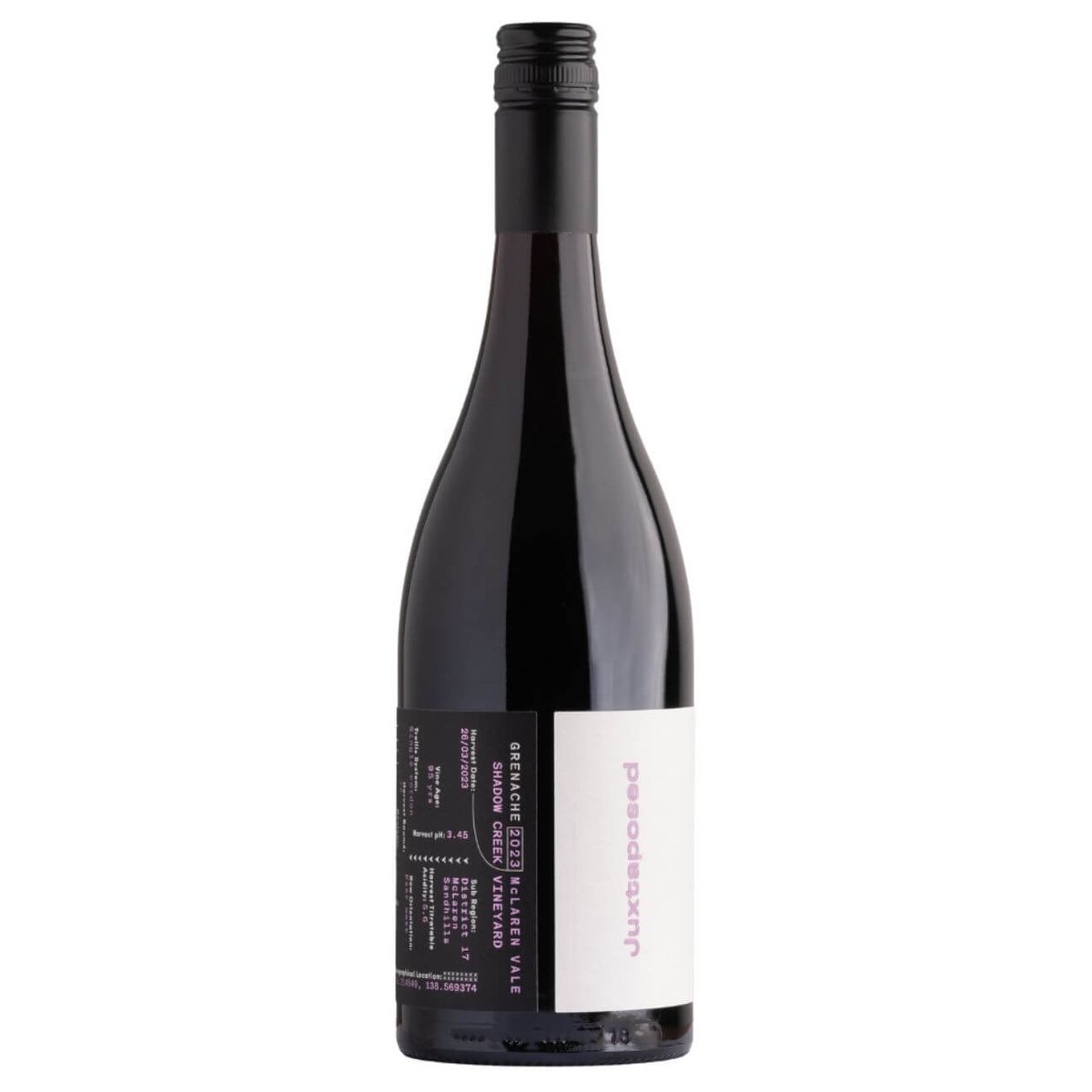 Juxtaposed Shadow Creek Grenache 2023 (6 Bottles) McLaren Vale, SA — wine from Australia