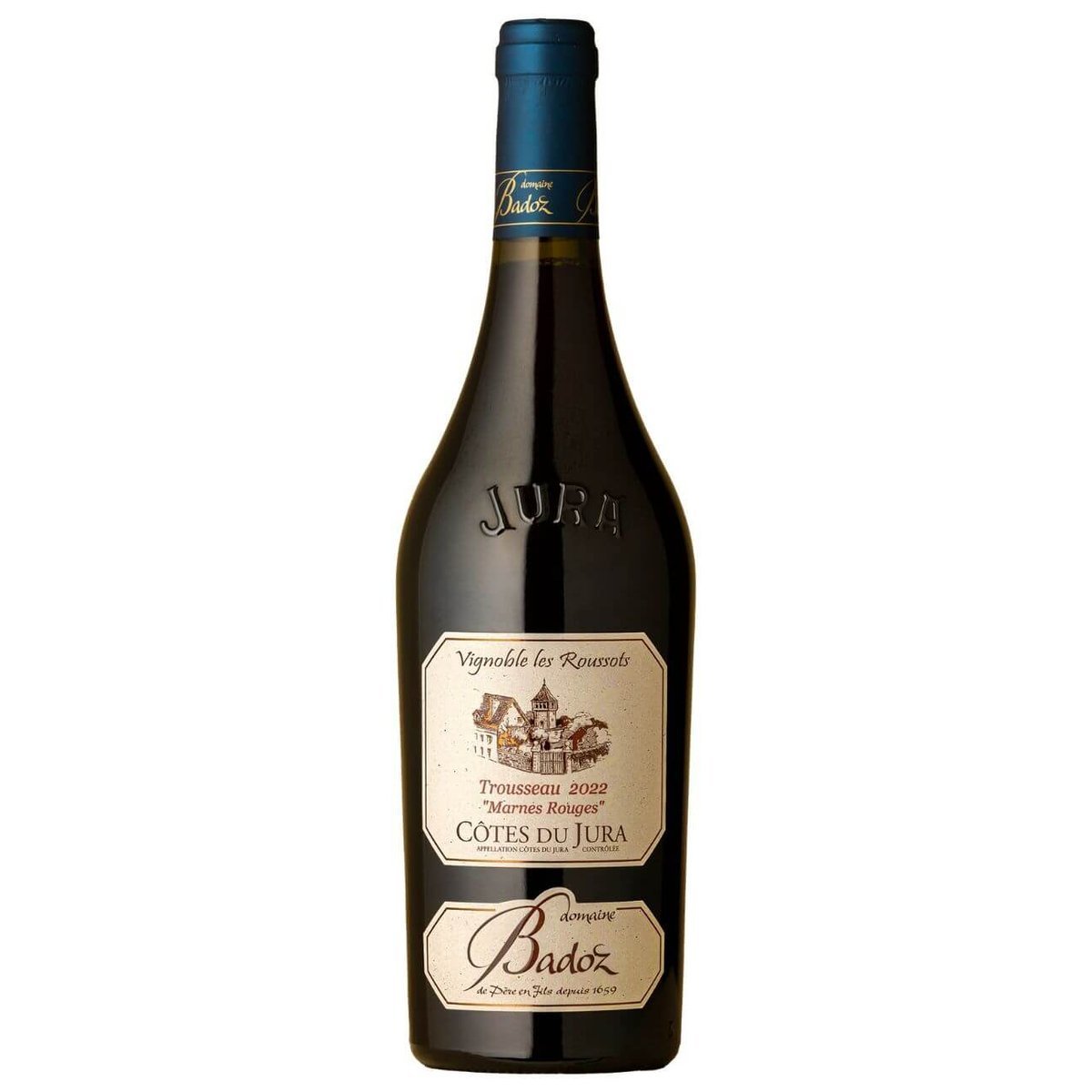 Domaine Benoit Badoz Trousseau Marnes Rouges Cotes du Jura 2022 (6 Bottles) Côtes du Jura, France — wine from Australia