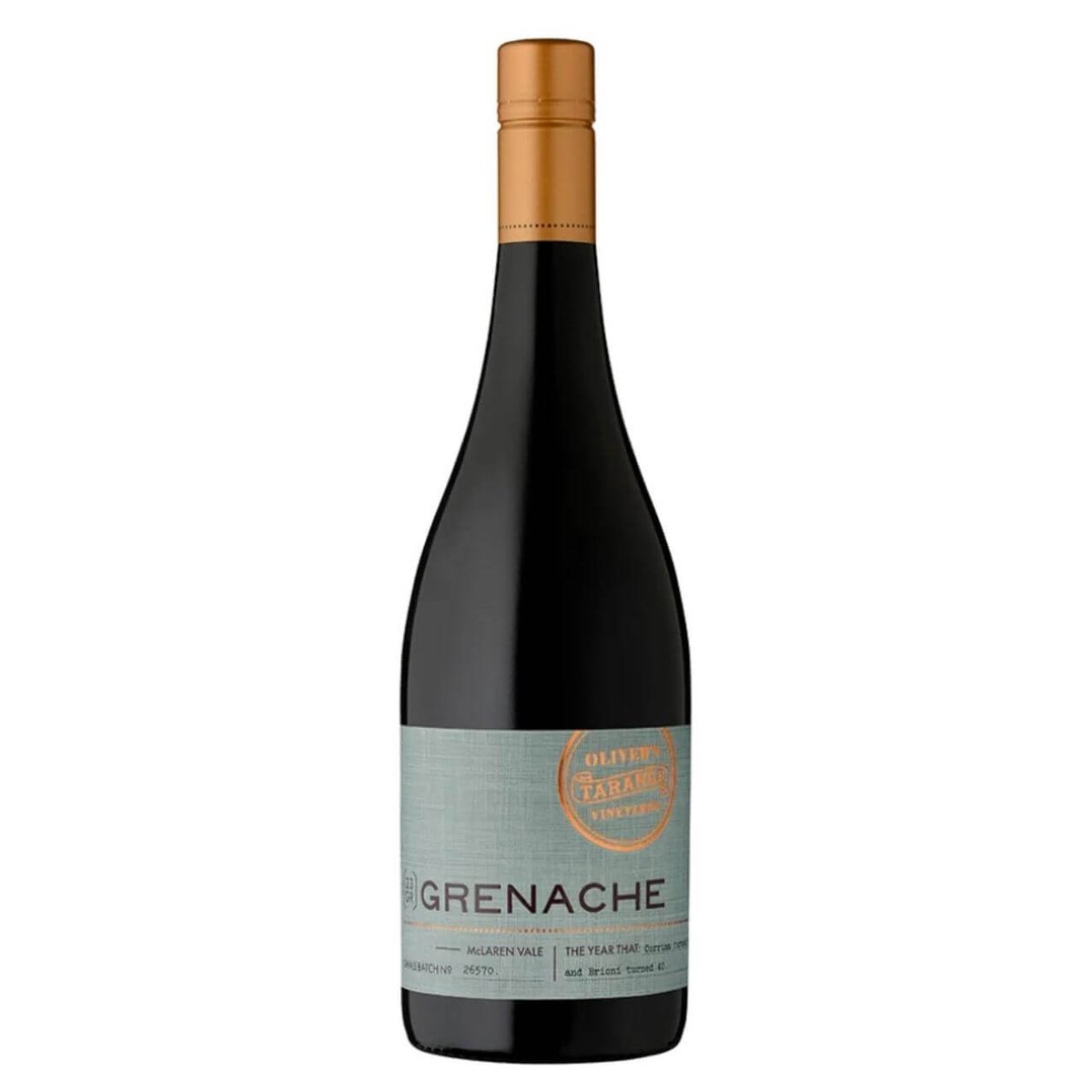 Oliver's Taranga Small Batch Grenache 2024 (6 Bottles) McLaren Vale, SA — wine from Australia