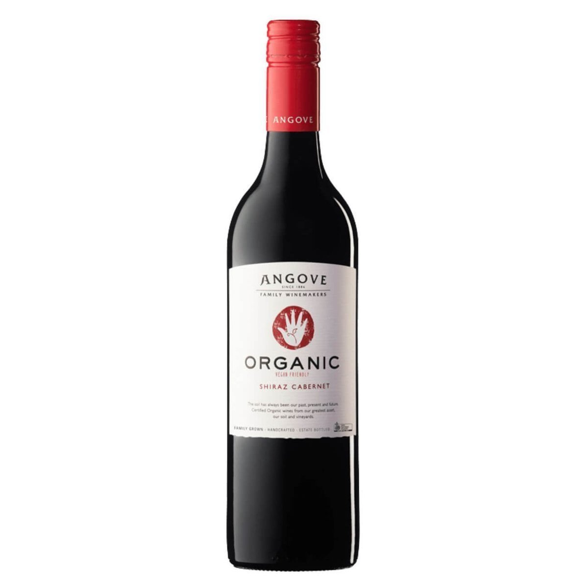 Angove Organic Shiraz Cabernet NV (6 Bottles) McLaren Vale, SA — wine from Australia