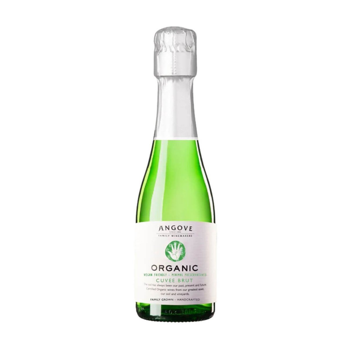 Angove Organic Cuvée Brut 200ml NV (24 Bottles) McLaren Vale, SA — wine from Australia