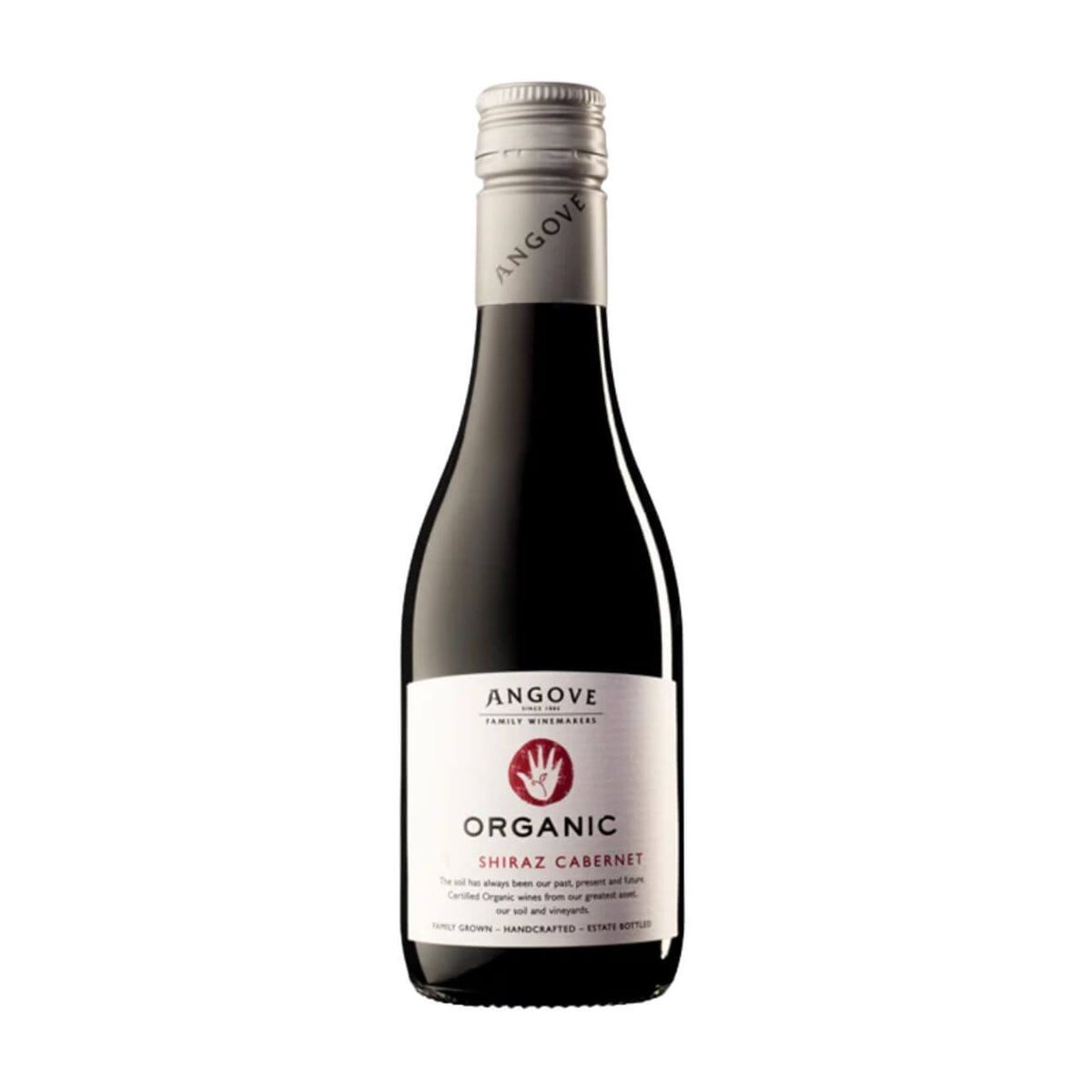 Angove Organic Shiraz Cabernet 187ml NV (24 Bottles) McLaren Vale, SA — wine from Australia