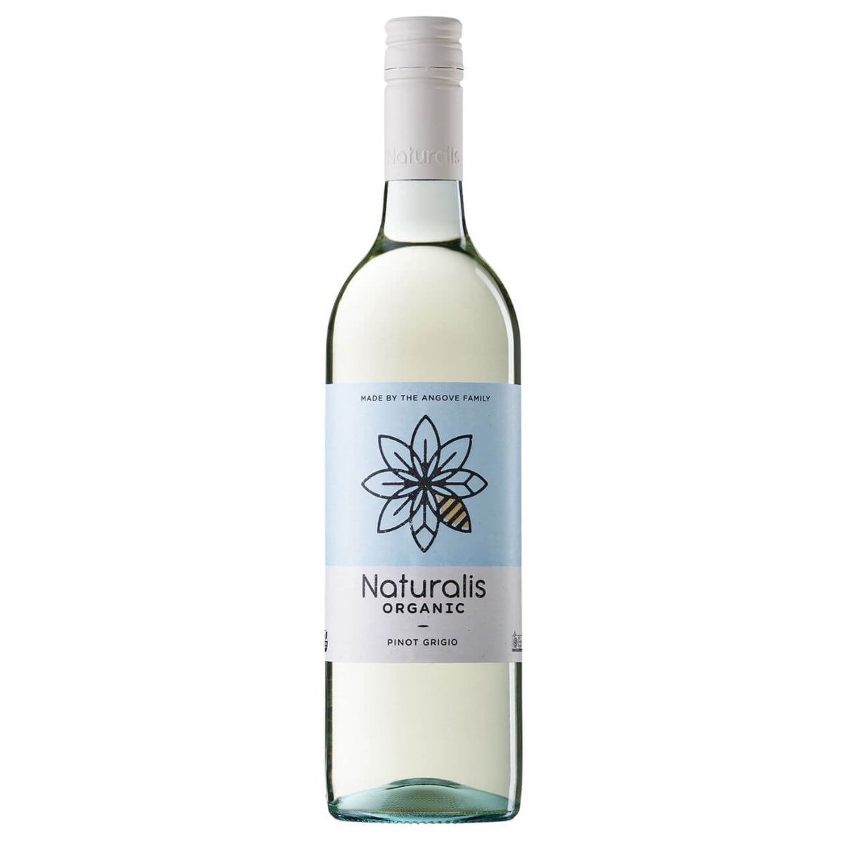 Angove Naturalis Organic Pinot Grigio 2021 (6 Bottles) Riverland, SA — wine from Australia