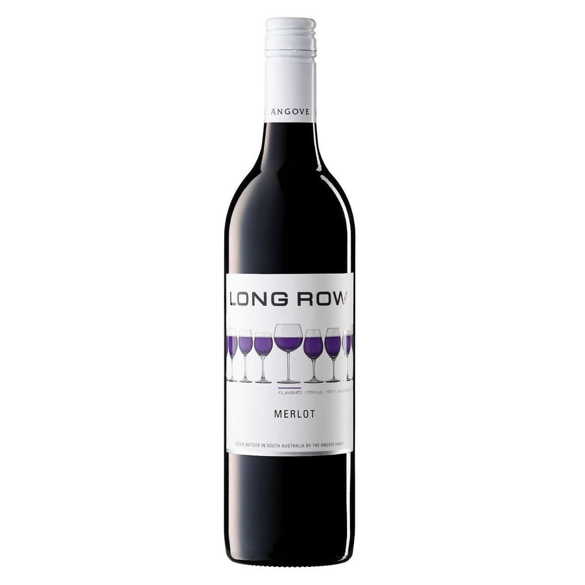 Angove Long Row Merlot 2023 (12 Bottles) Riverland, SA — wine from Australia