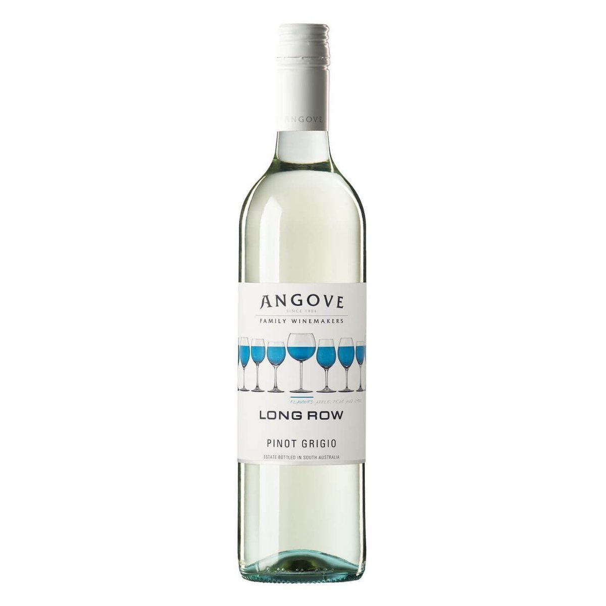 Angove Long Row Pinot Grigio 187ml 2024 (24 Bottles) Riverland, SA — wine from Australia