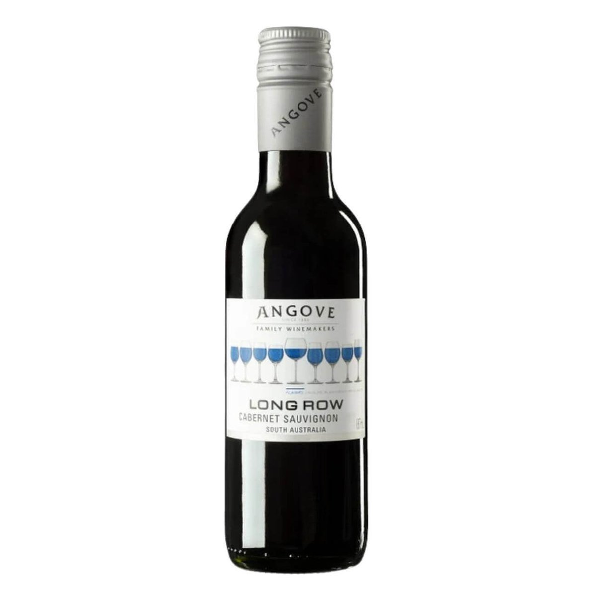 Angove Long Row Cabernet Sauvignon 187ml 2023 (24 Bottles) Riverland, SA — wine from Australia