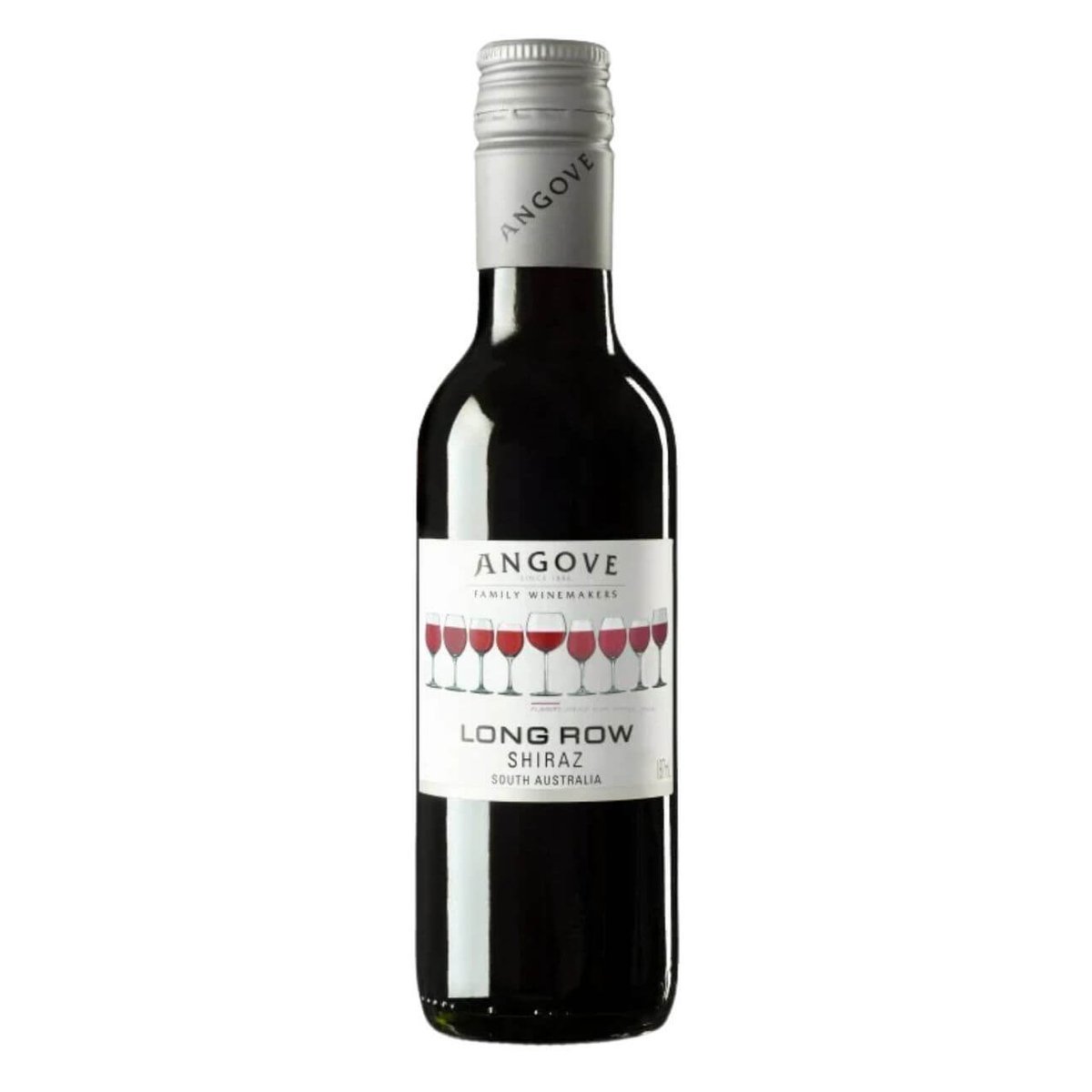 Angove Long Row Shiraz 187ml 2023 (24 Bottles) Riverland, SA — wine from Australia