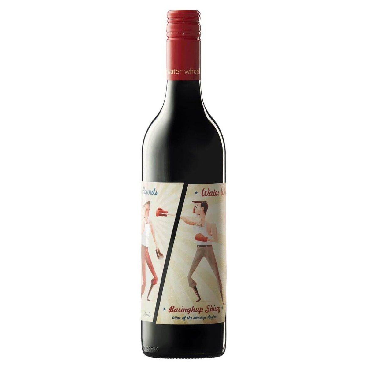 Water Wheel 5 Rounds Shiraz 2019 (6 Bottles) Bendigo, VIC — wine from Australia
