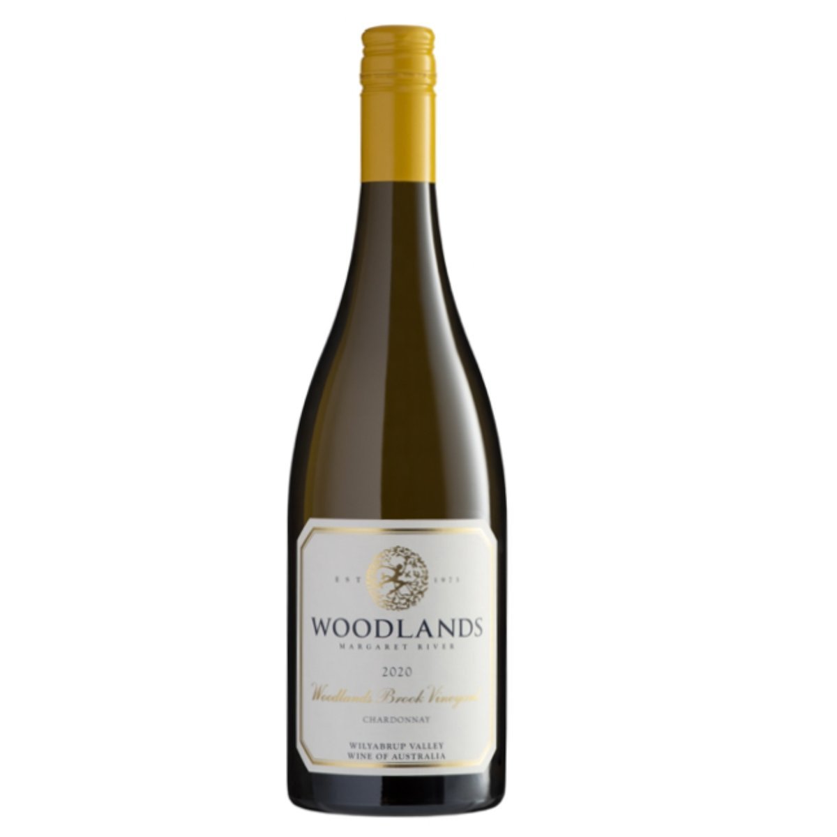 Woodlands Wines 2021 Brook Chardonnay (12 Bottles) Margaret River — wine from Australia