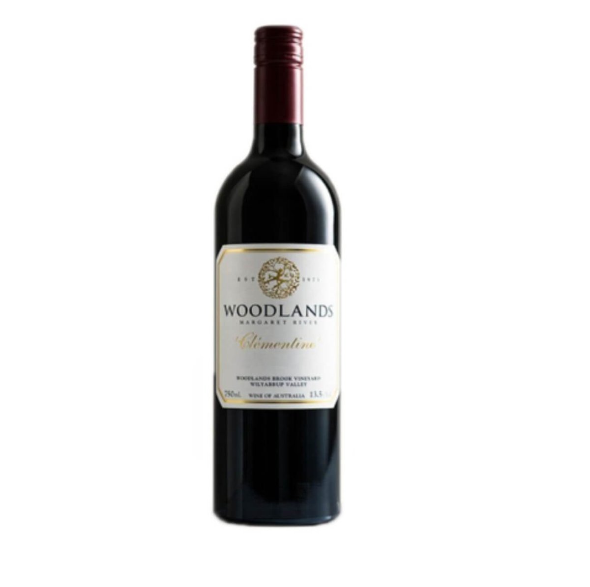 Woodlands Wines Clementine Cabernet Merlot Malbec Petit Verdot 2019 (12 Bottles) Margaret River — wine from Australia