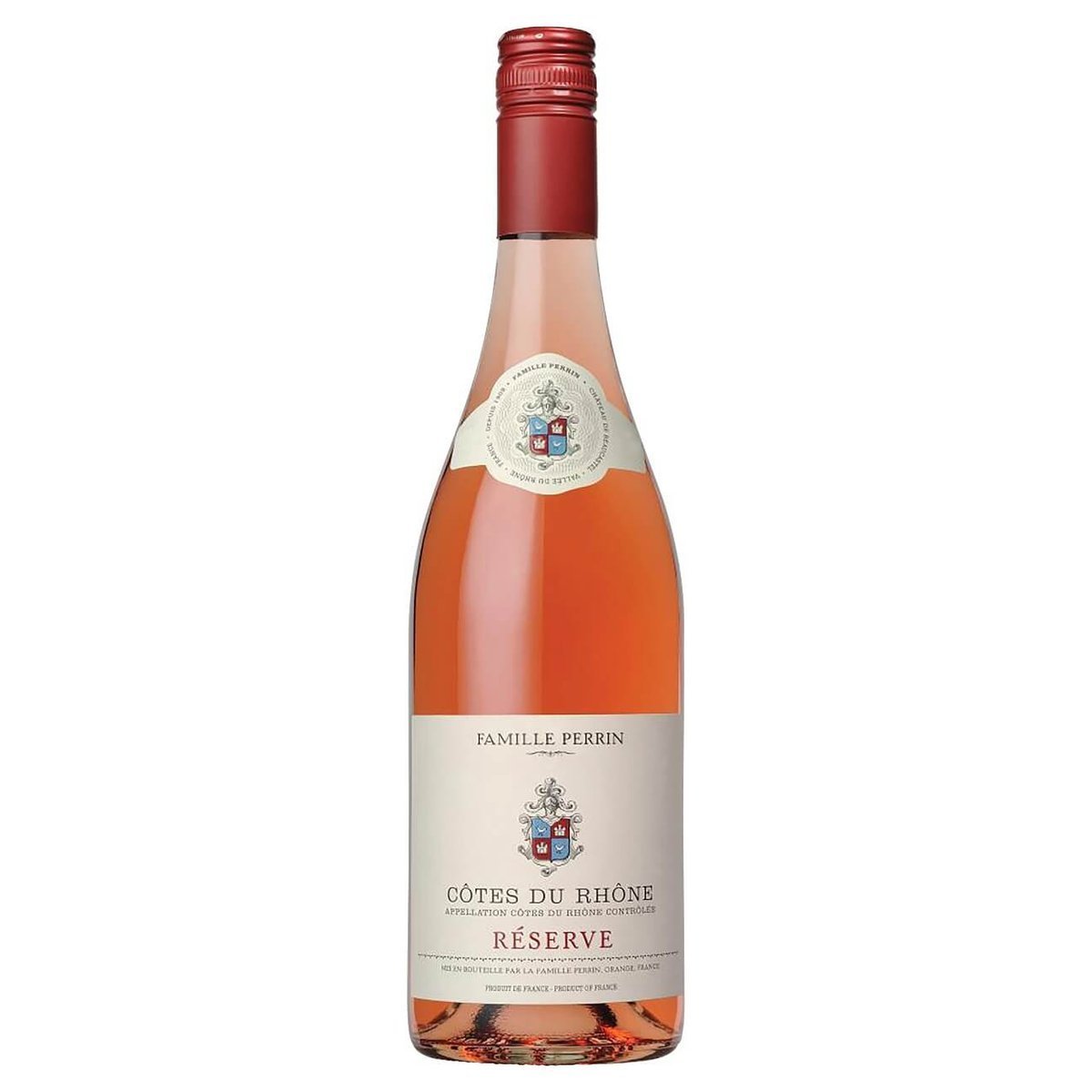 Famille Perrin Reserve Cotes du Rhone Rosé 2024 (12 Bottles) Rhone Valley, France — wine from Australia