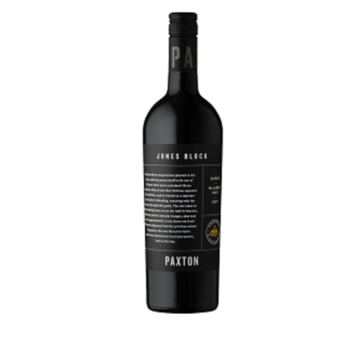 Paxton Wines 'Jones Block' Shiraz 2021 (6 Bottles) McLaren Vale, SA — wine from Australia