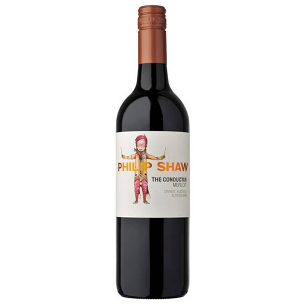 Philip Shaw The Conductor Merlot 2023 (12 Bottles) Orange, NSW — wine from Australia