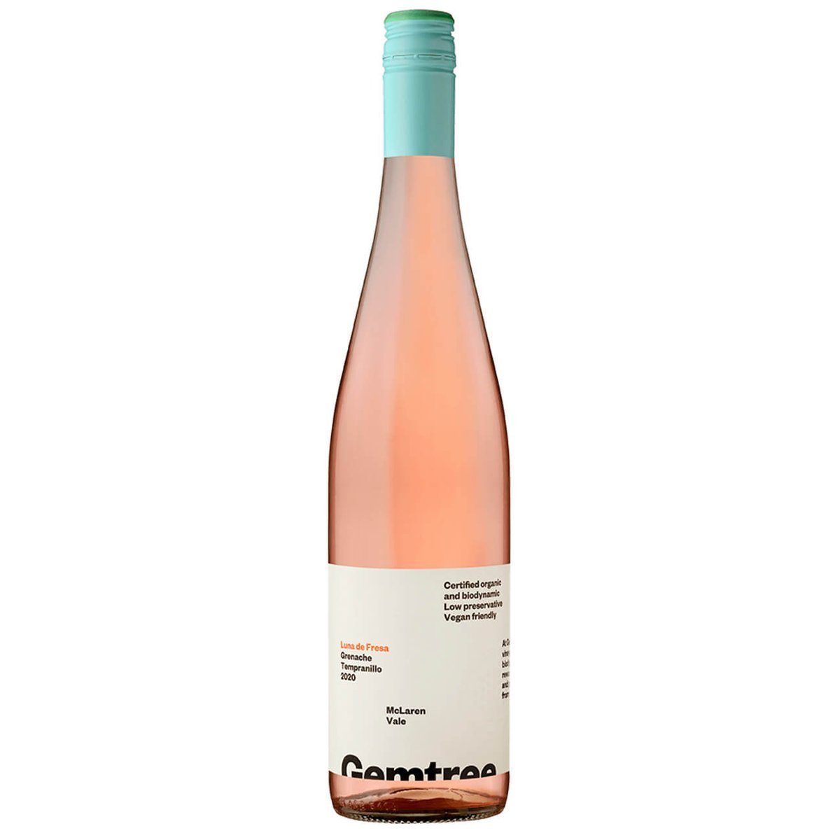 Gemtree Luna de Fresa Tempranillo Rosé 2024 (6 Bottles) McLaren Vale, SA — Tempranillo Rosé from McLaren Vale