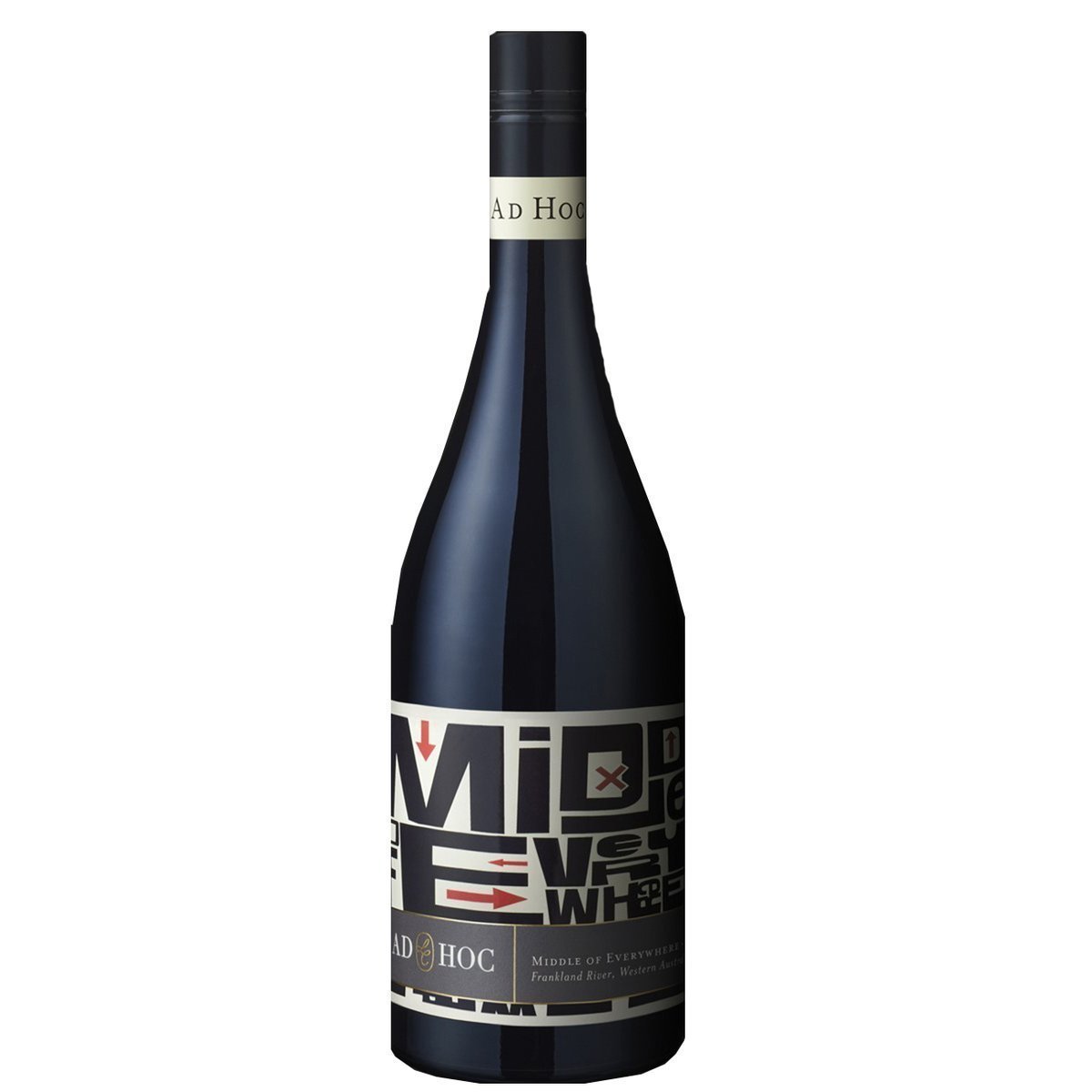 Ad Hoc ‘Middle of Everywhere’ Shiraz 2023 (6 Bottles) Frankland River, WA — Shiraz from Frankland River