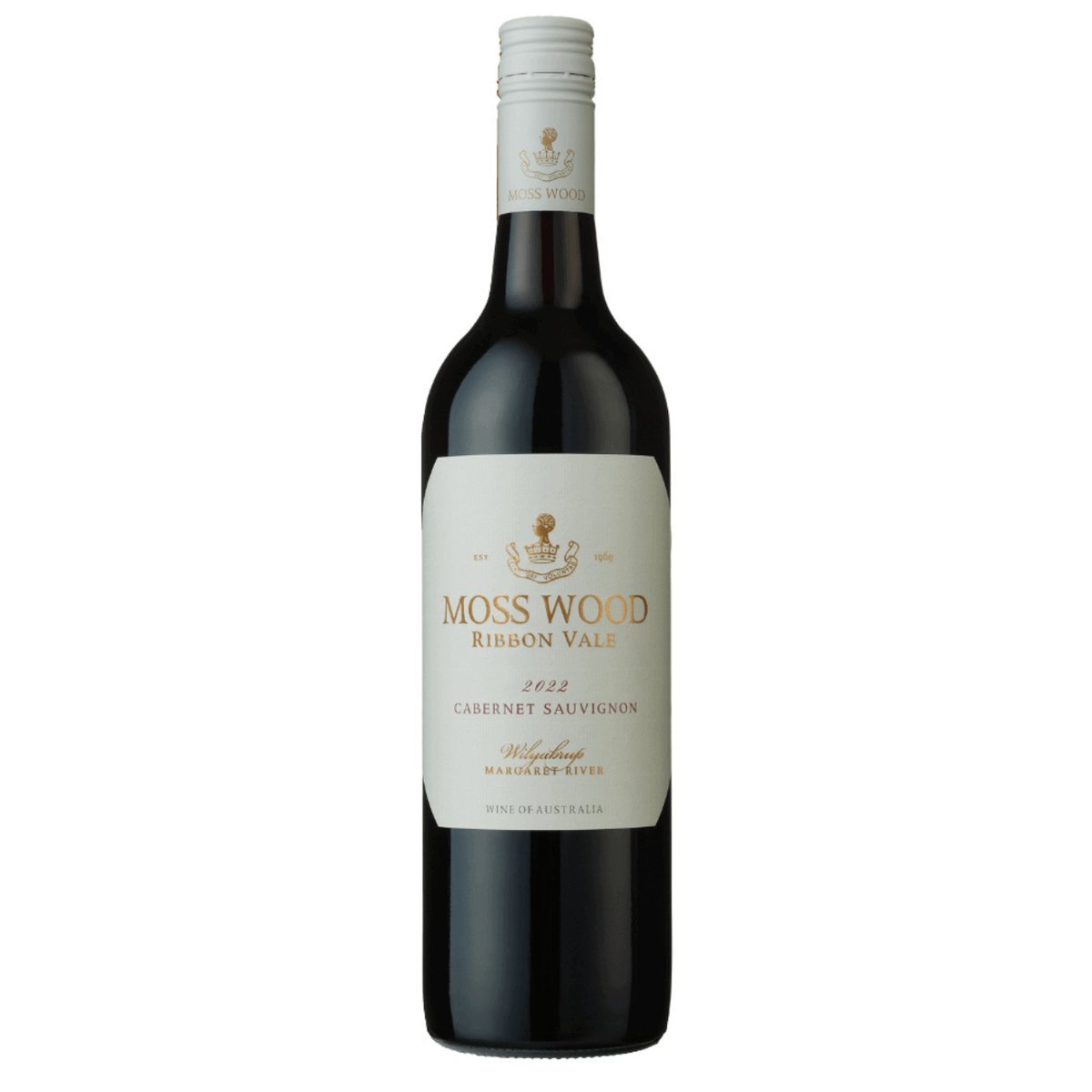 Moss Wood Ribbon Vale Cabernet Sauvignon 2022 (6 Bottles) Margaret River, WA — wine from Australia