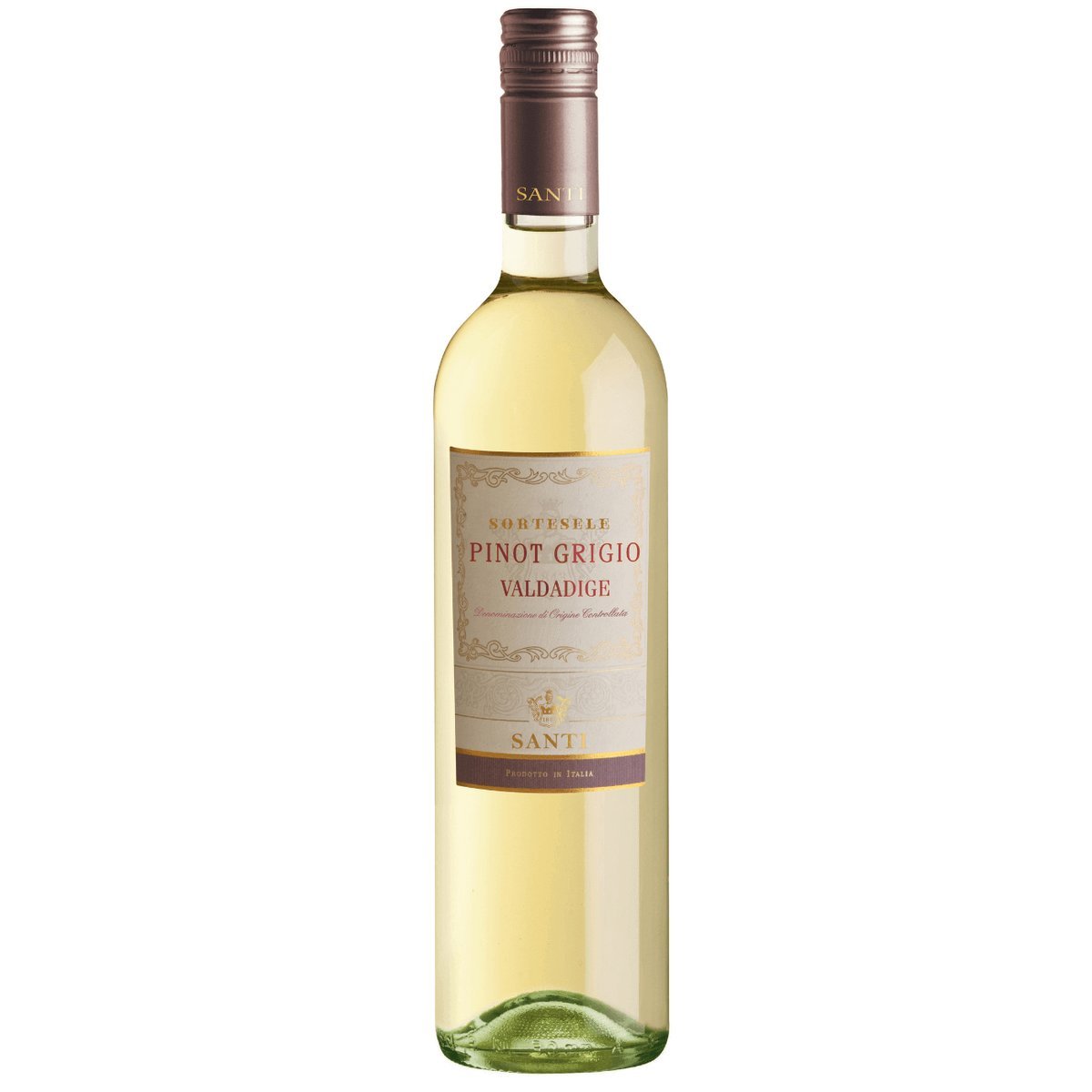 Santi Sortesele Pinot Grigio 2024 (6 Bottles) Valdadige, Italy — Pinot Grigio from Valdadige, Italy