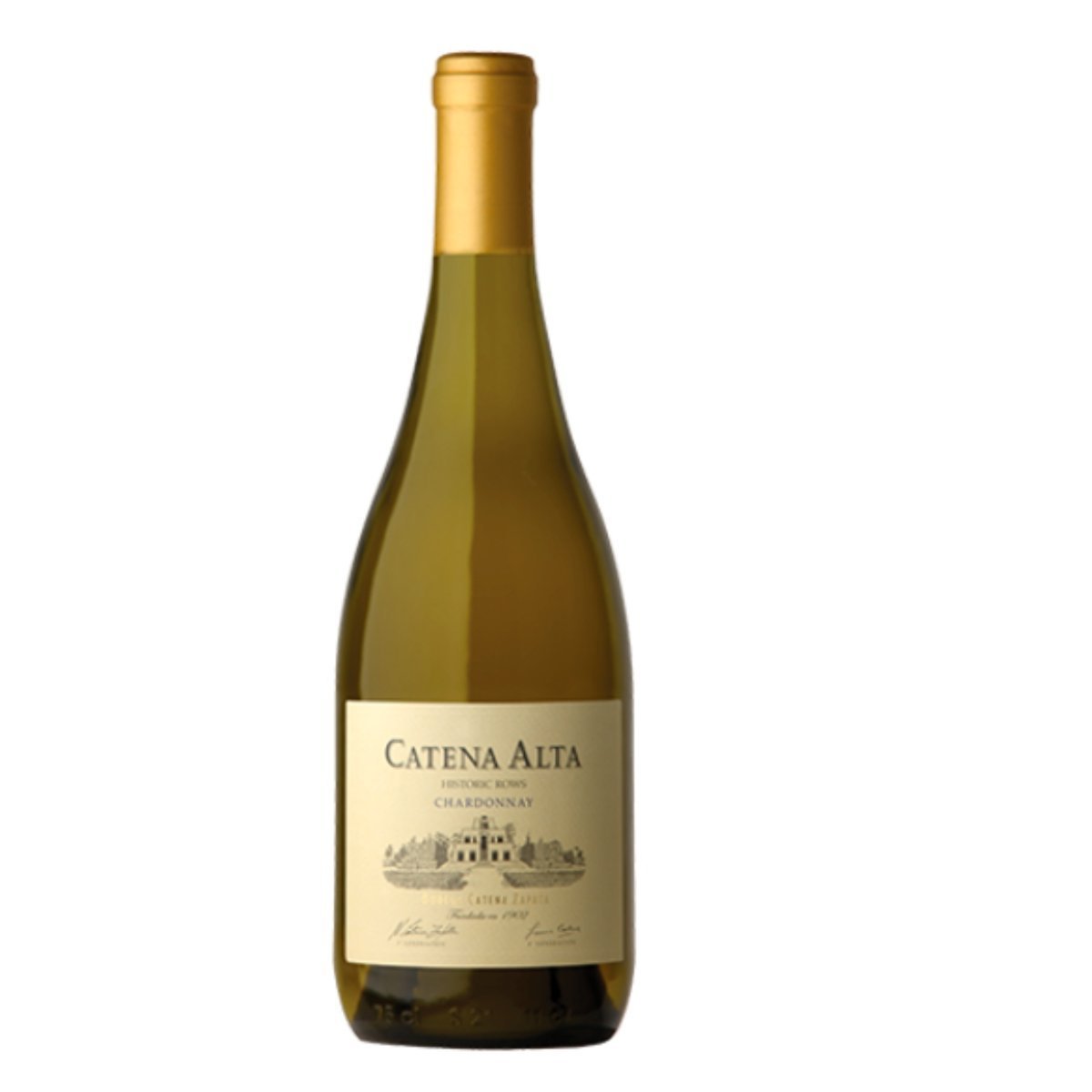 Bodega Catena Zapata Alta Historic Rows Chardonnay 2022/2023 (6 Bottles) Mendoza, Argentina — wine from /2023 (6 Bottles) Mendoza, Argentina