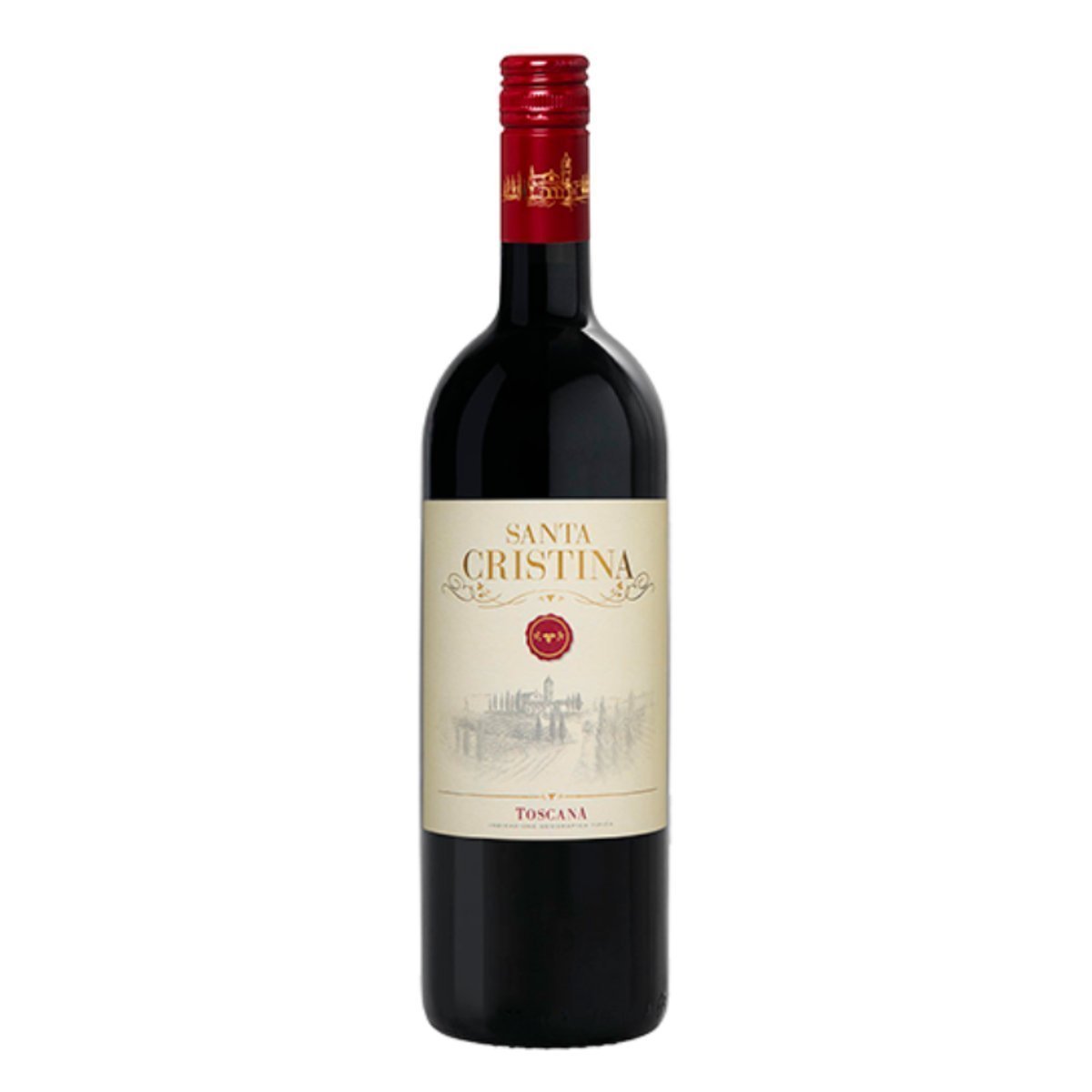 Antinori Santa Cristina Toscana IGT 2023 (6 Bottles) Tuscany, Italy — wine from Tuscany, Italy