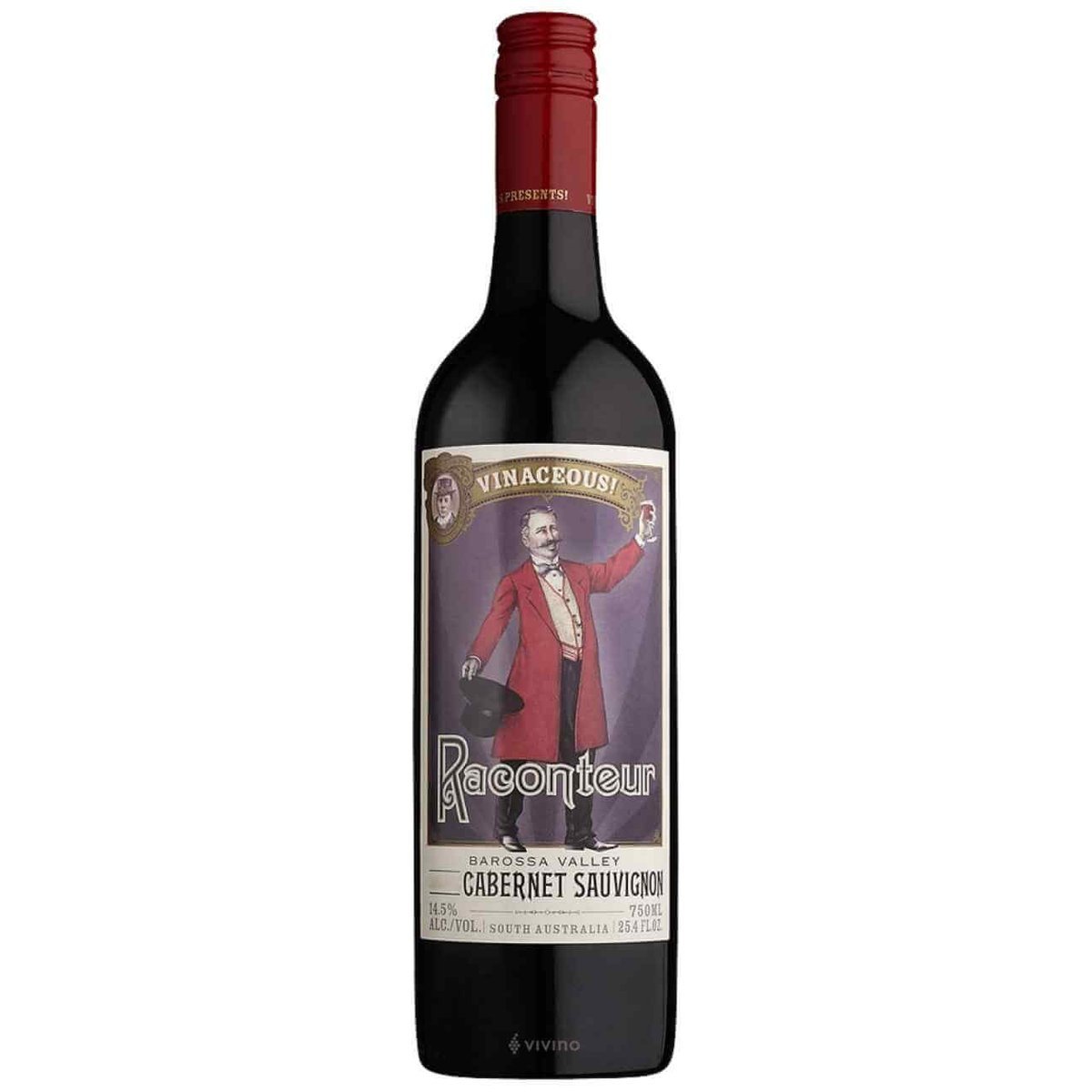 Vinaceous Raconteur Cabernet Sauvignon 2021 (12 Bottles) Margaret River, WA — Cabernet from Margaret River