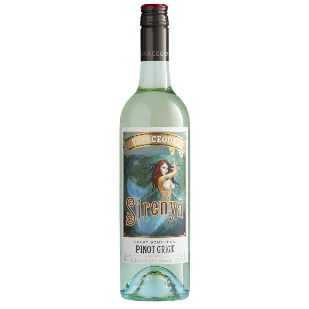 Vinaceous Sirenya Pinot Grigio 2023 (12 Bottles) Mount Barker, WA — Pinot Grigio from Mount Barker