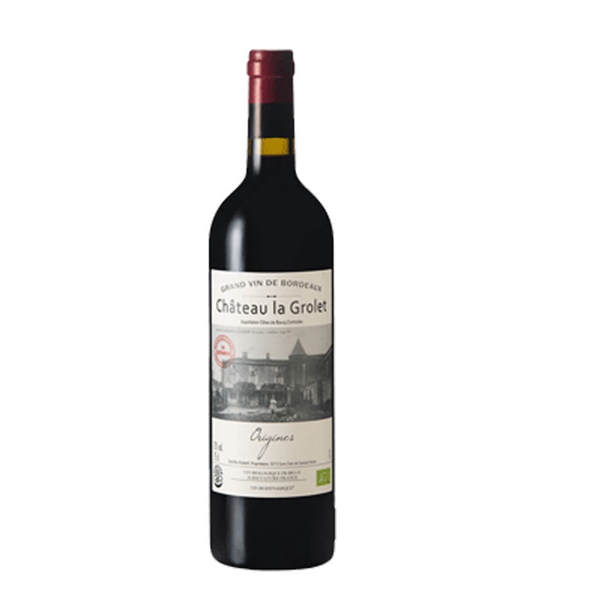 Château la Grolet 'Origines' Côtes de Bourg 2021 (6 Bottles) Bordeaux, France — wine from Bordeaux, France