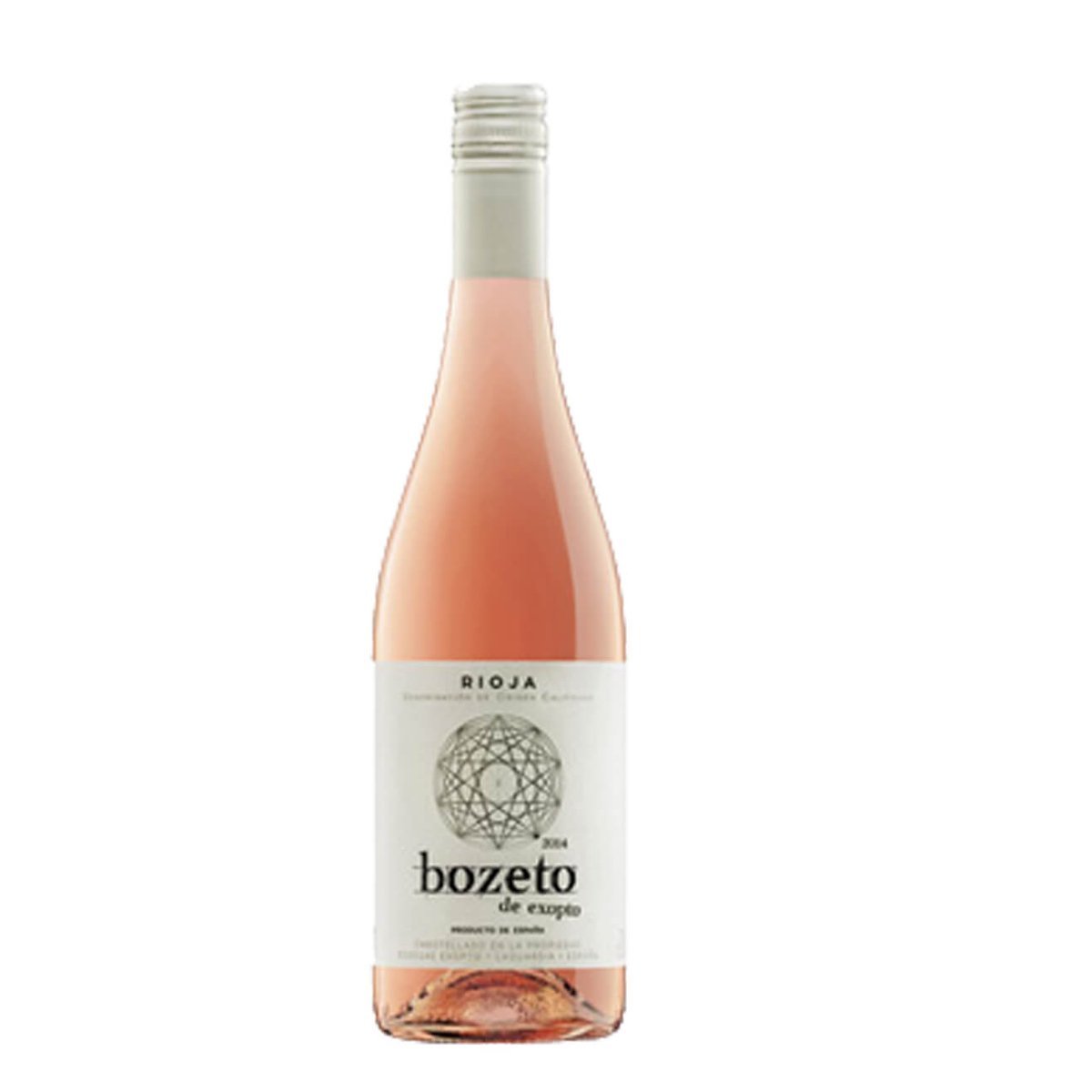 Bodegas Exopto Rioja Bozeto de Exopto Rosado 2023 (6 Bottles) Rioja, Spain — wine from Rioja, Spain