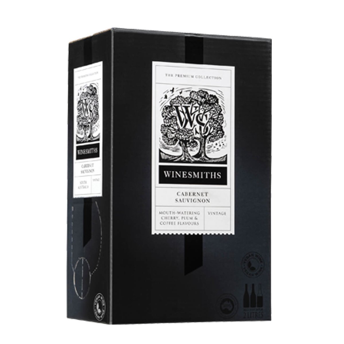 Winesmiths Premium Cabernet Sauvignon 2L (6 Pack) South Australia — wine from Australia