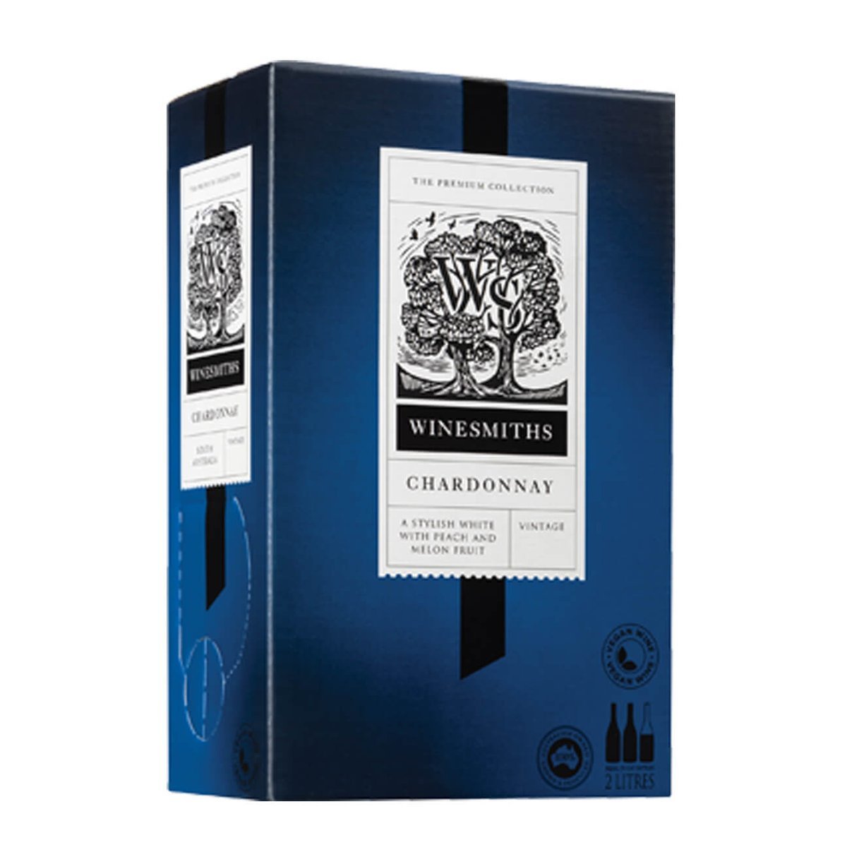 Winesmiths Premium Chardonnay 2L (6 Pack) South Australia — wine from Australia