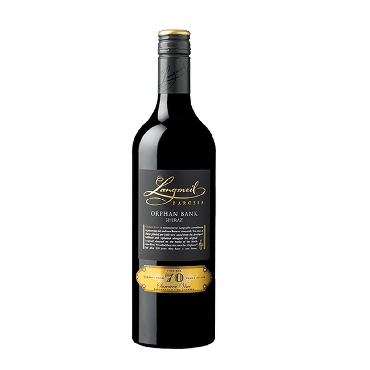 Langmeil Orphan Bank Shiraz 2023 (6 Bottles) Barossa Valley, SA — wine from Australia
